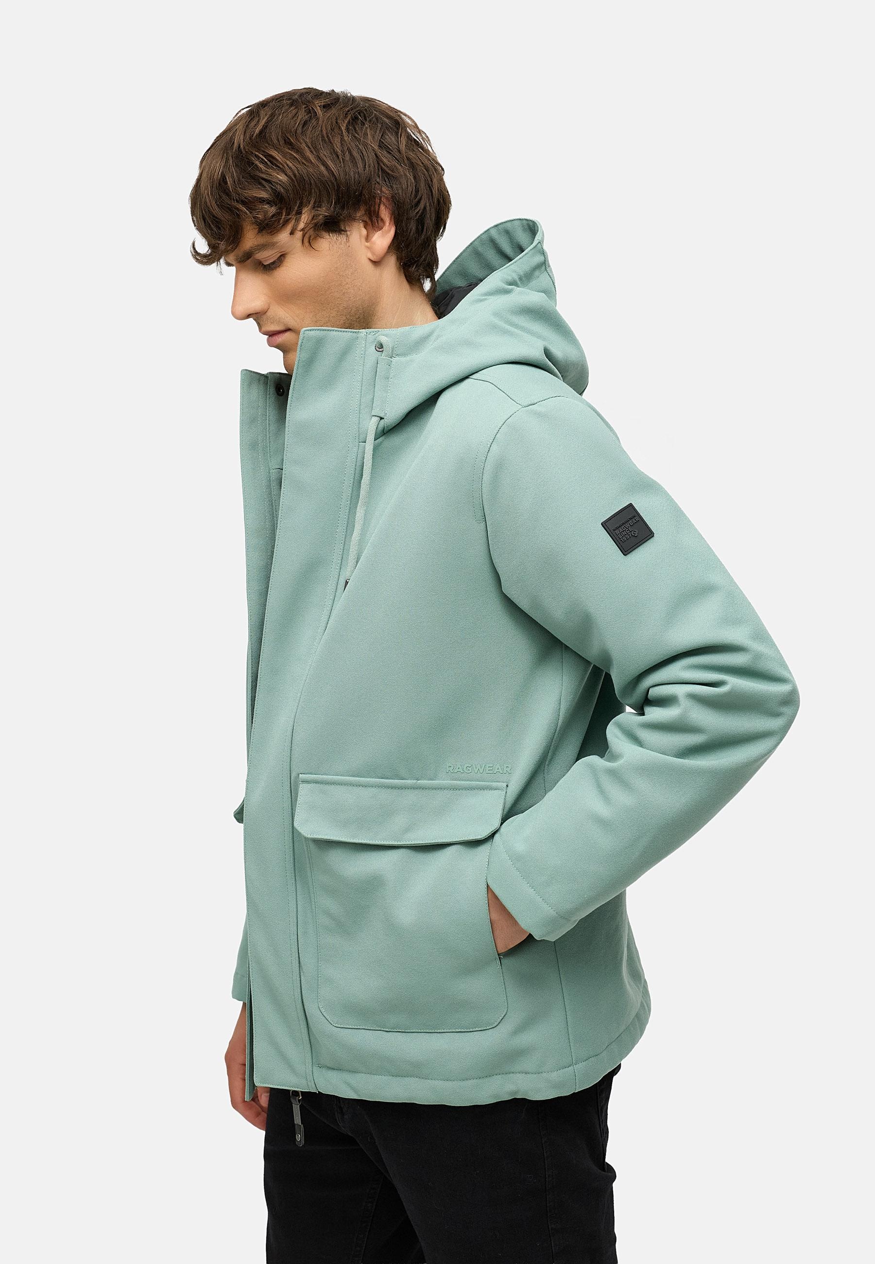 Ragwear Winterjacke »Mr Them«, mit Kapuze, stylische Herren Outdoorjacke mit großer Kapuze