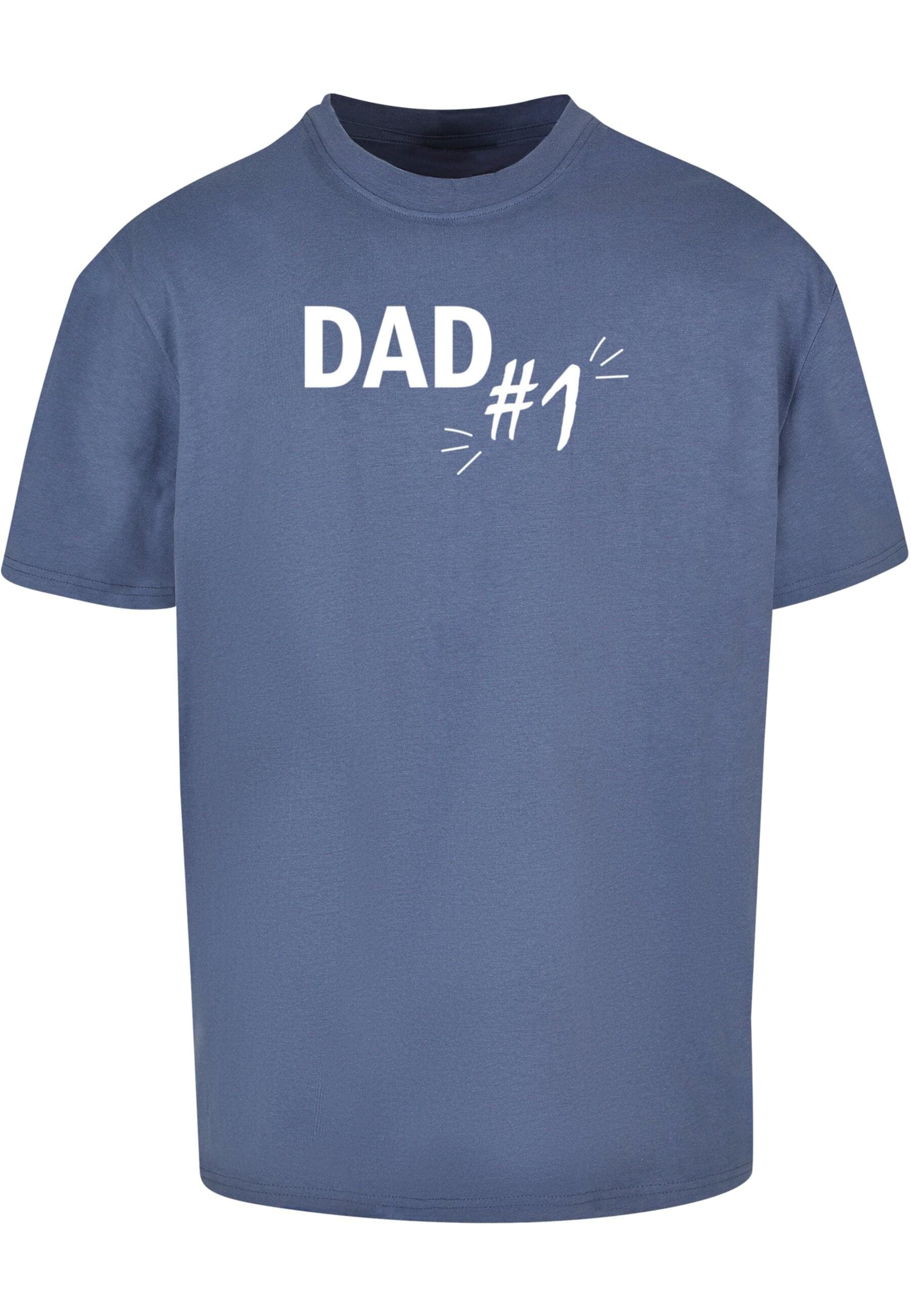 T-Shirt »Merchcode Herren Fathers Day - Dad number 1 Heavy Oversize Tee«