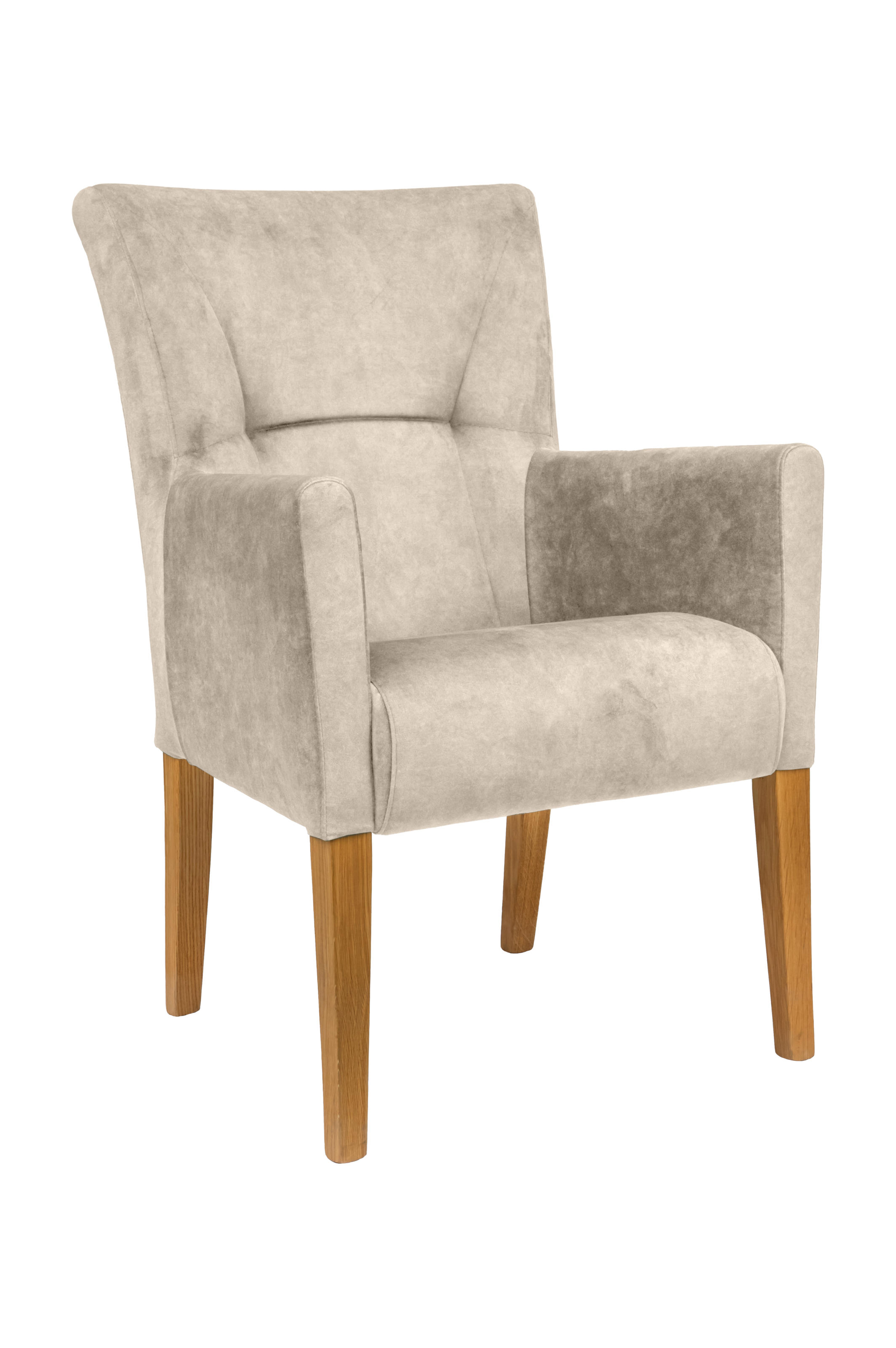 Home affaire Armlehnstuhl "King" () Esszimmerstuhl mit Knopfheftung günstig online kaufen