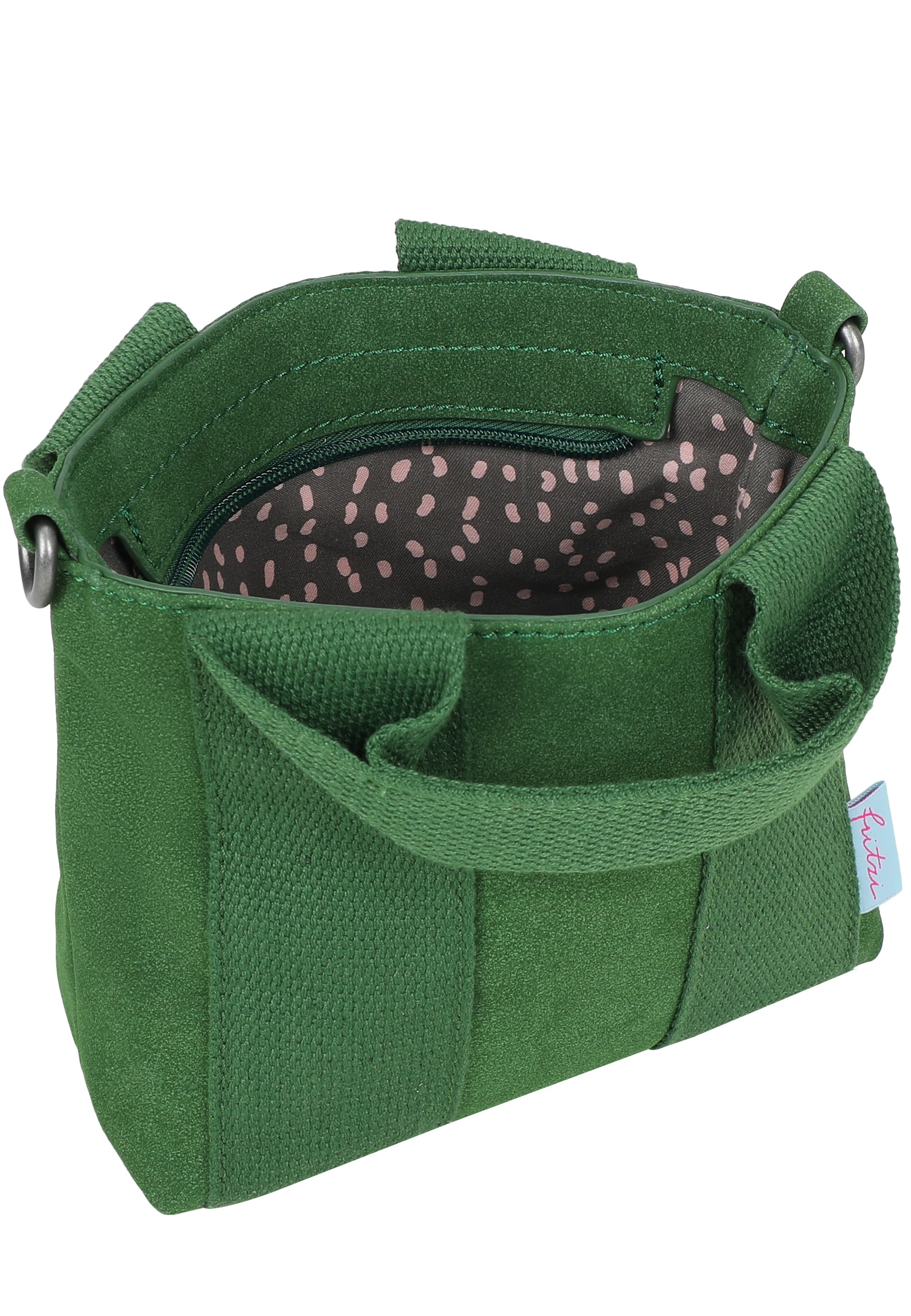 Fritzi aus Preußen Schultertasche »Fritzi Bini Jacky Greenini« mit breitem Webbing-Schulterriemen