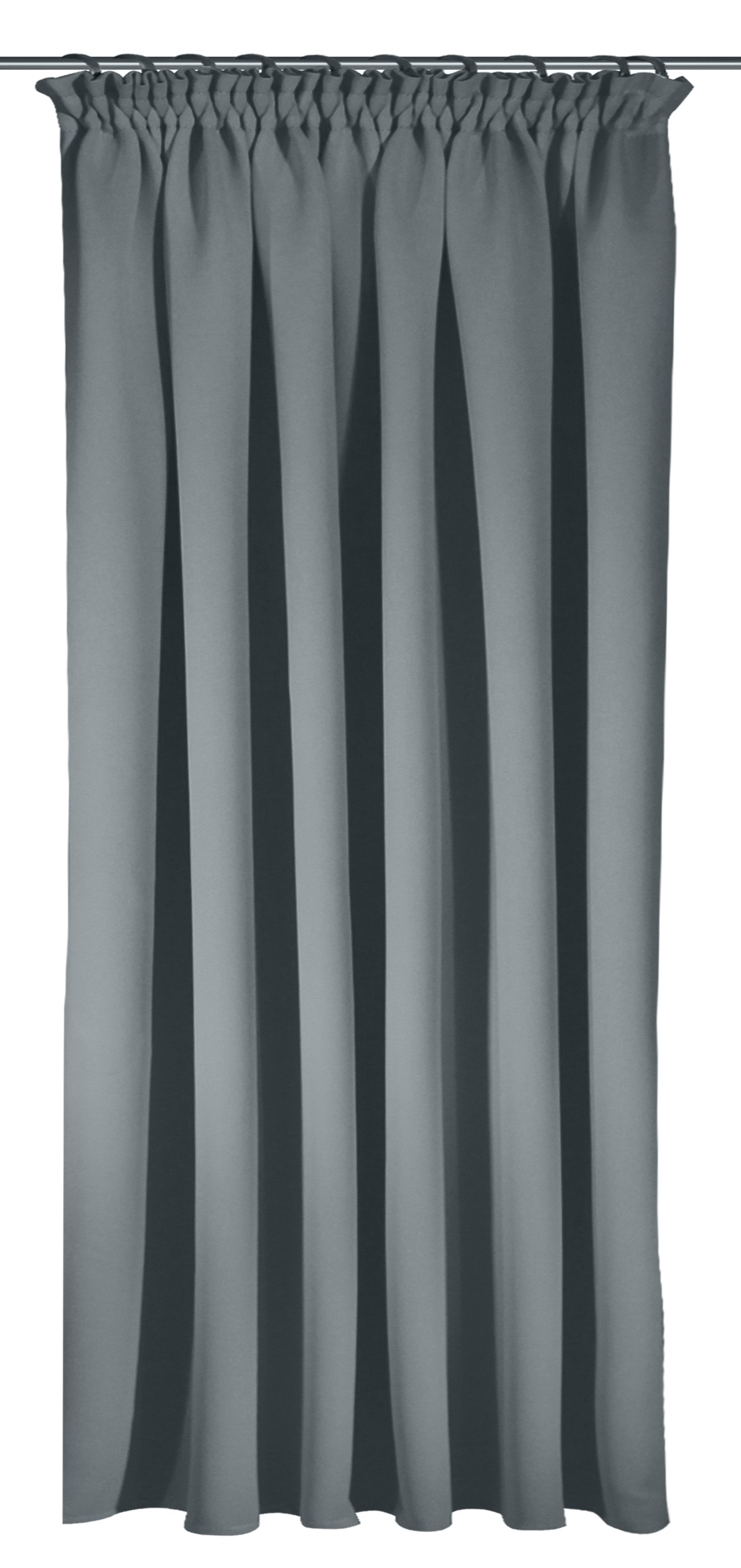 HOMING Vorhang "Bernd" Durchzuglöcher 1 Stk. tlg. Fertigschal günstig online kaufen