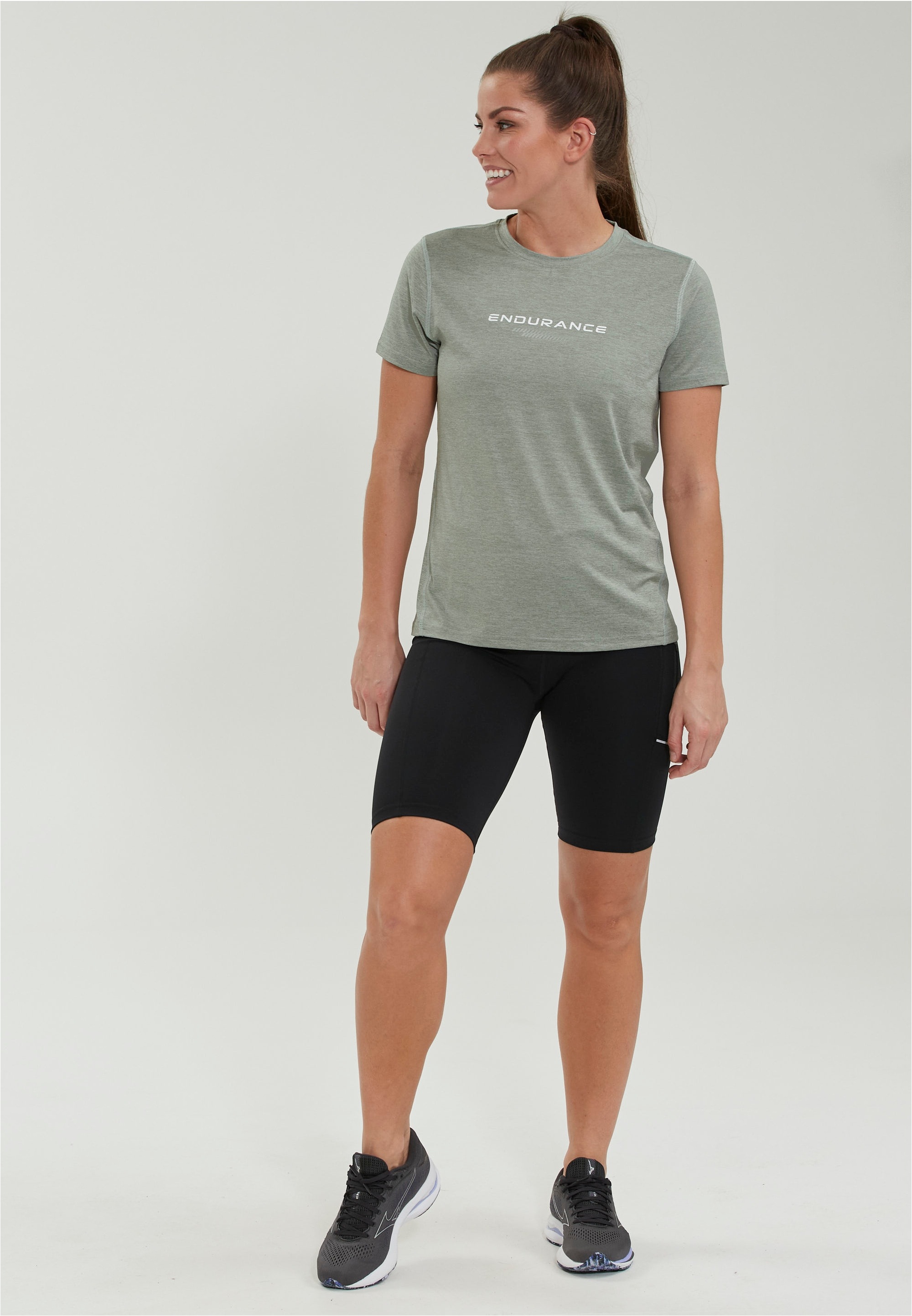 ENDURANCE Funktionsshirt »WANGE MELANGE«, (1 tlg.), mit innovativer QUICK DRY-Technologie