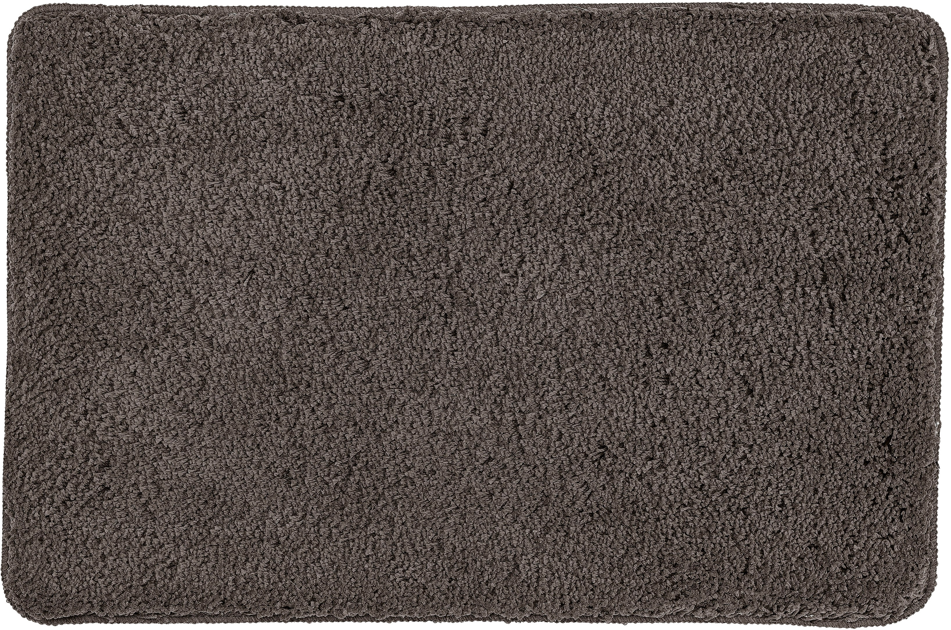 Kleine Wolke Badematte ""Scott", Badvorleger, Badezimmer Teppich" Höhe 12 mm rutschhemmend beschichtet fußbodenheizungsgeeignet Badteppich, Uni Farben, weich & kuschelig