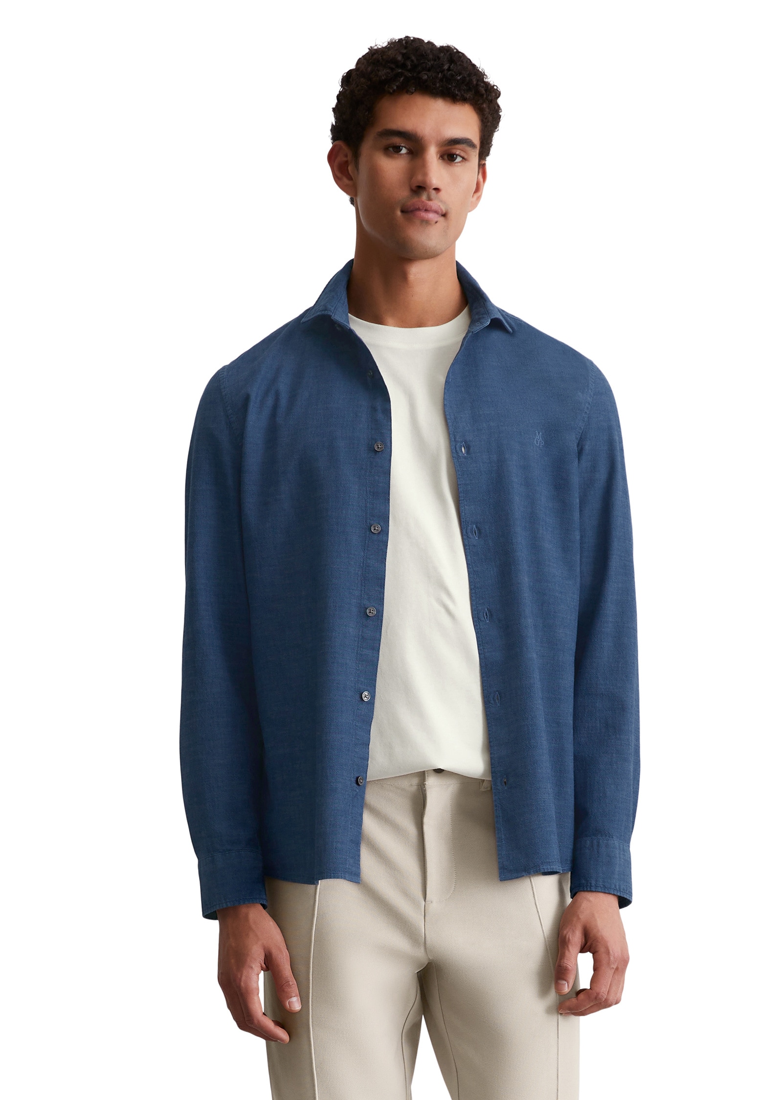 Marc OPolo "aus leichtem Bio-Baumwoll-Chambray"