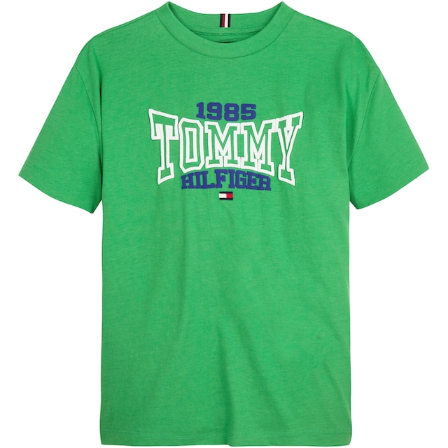 Tommy Hilfiger T-Shirt »TOMMY 1985 VARSITY TEE S/S«, mit modischem Tommy  Hilfgier 1985 Varsity Print ▷ für | BAUR