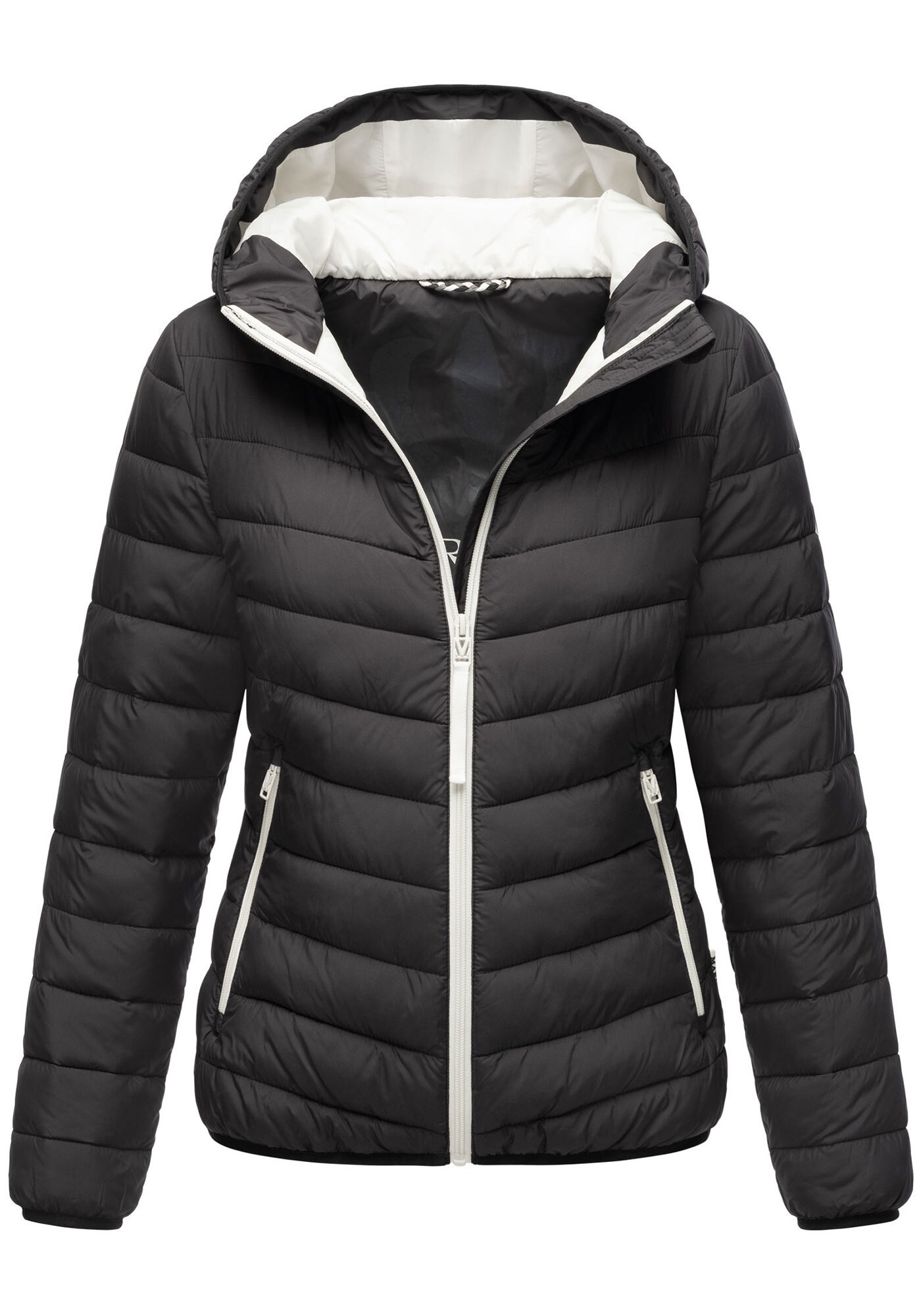 Marikoo Winterjacke »Pack mich ein«, Mit Kapuze und Beutel zum Verstauen der Jacke