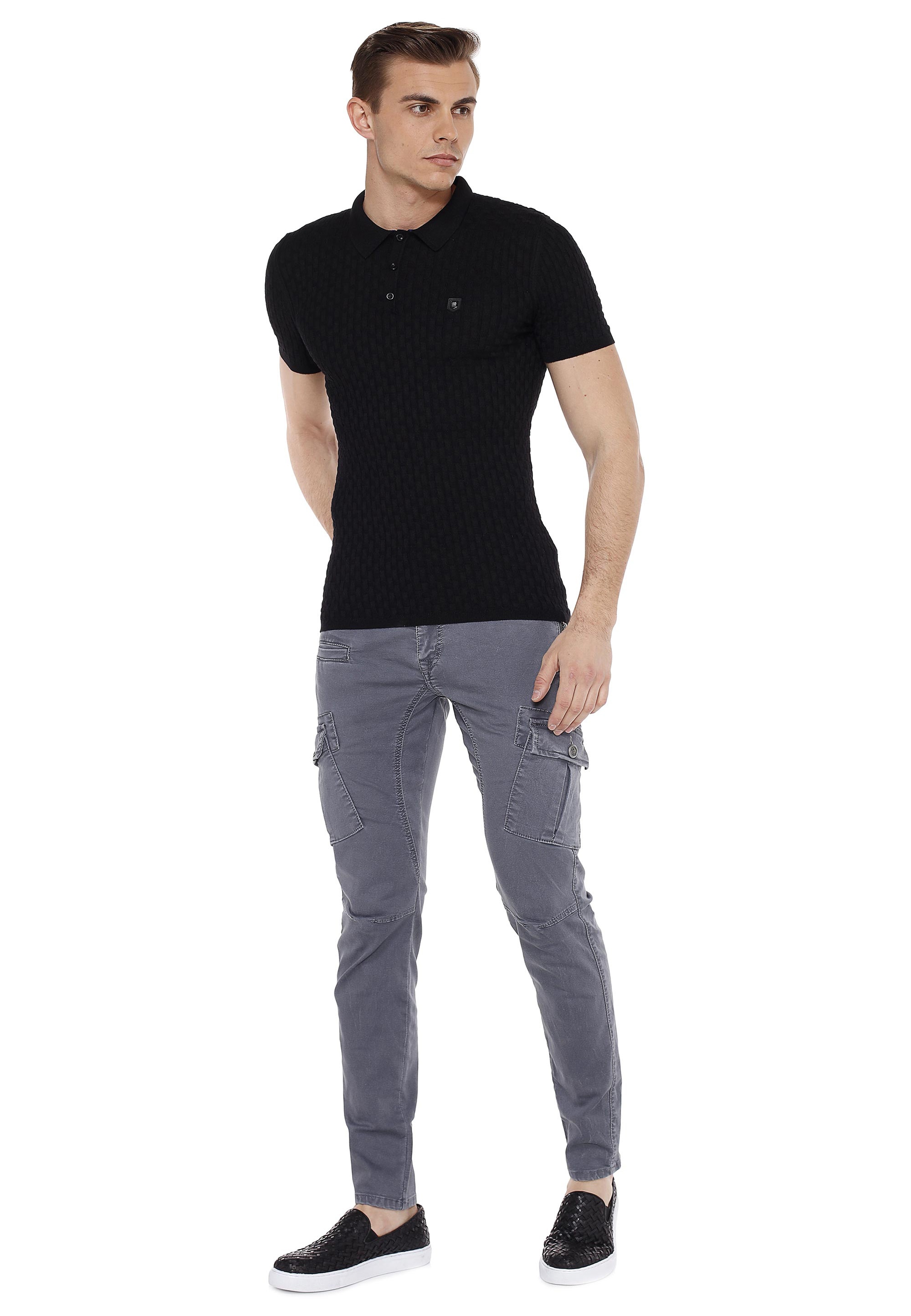 Cipo & Baxx Slim-fit-Jeans, mit Seitentaschen