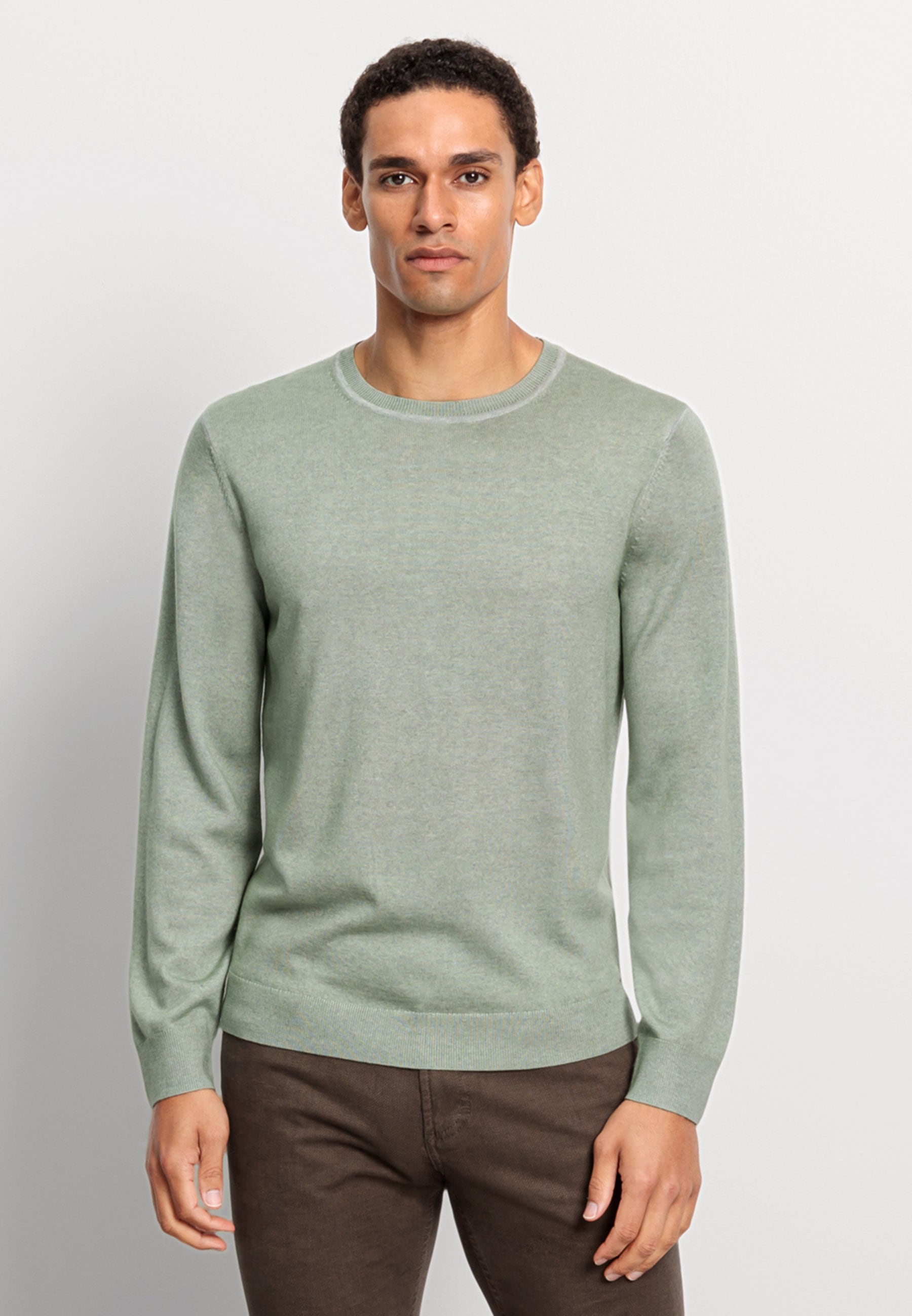 OLYMP Strickpullover "OLYMP Casual Strick, Pullover"