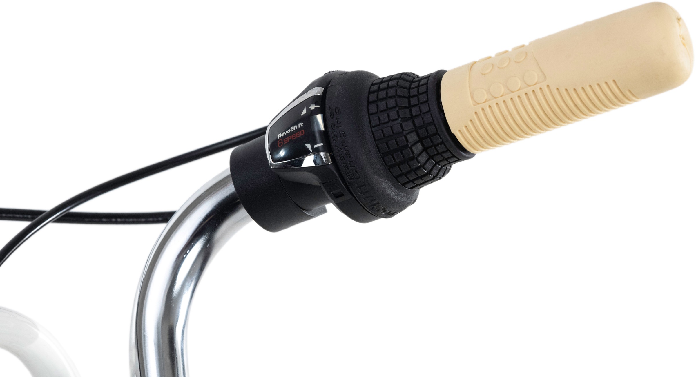 KS Cycling Cityrad »Swan«, 6 Gang, Shimano, Tourney Schaltwerk, Kettenschaltung, für Damen, Kettenschaltung
