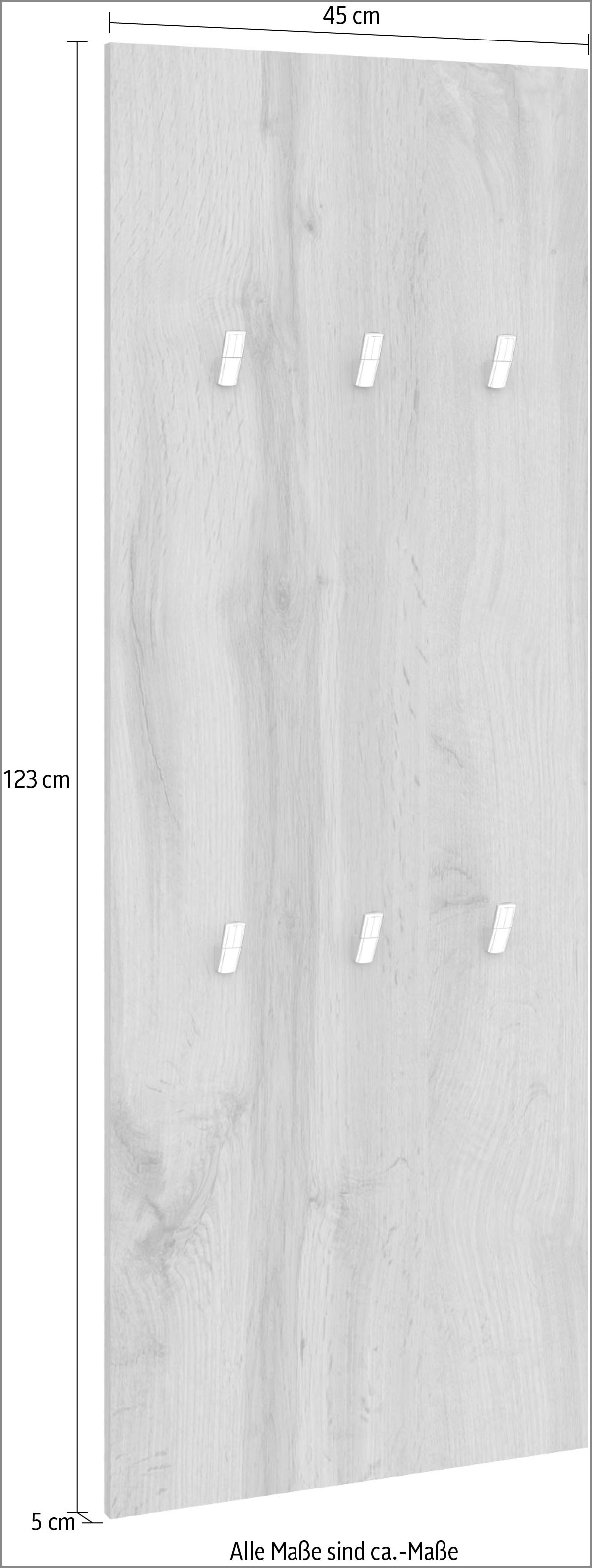 borchardt Möbel Garderobenpaneel »Vaasa«, Breite 45 cm