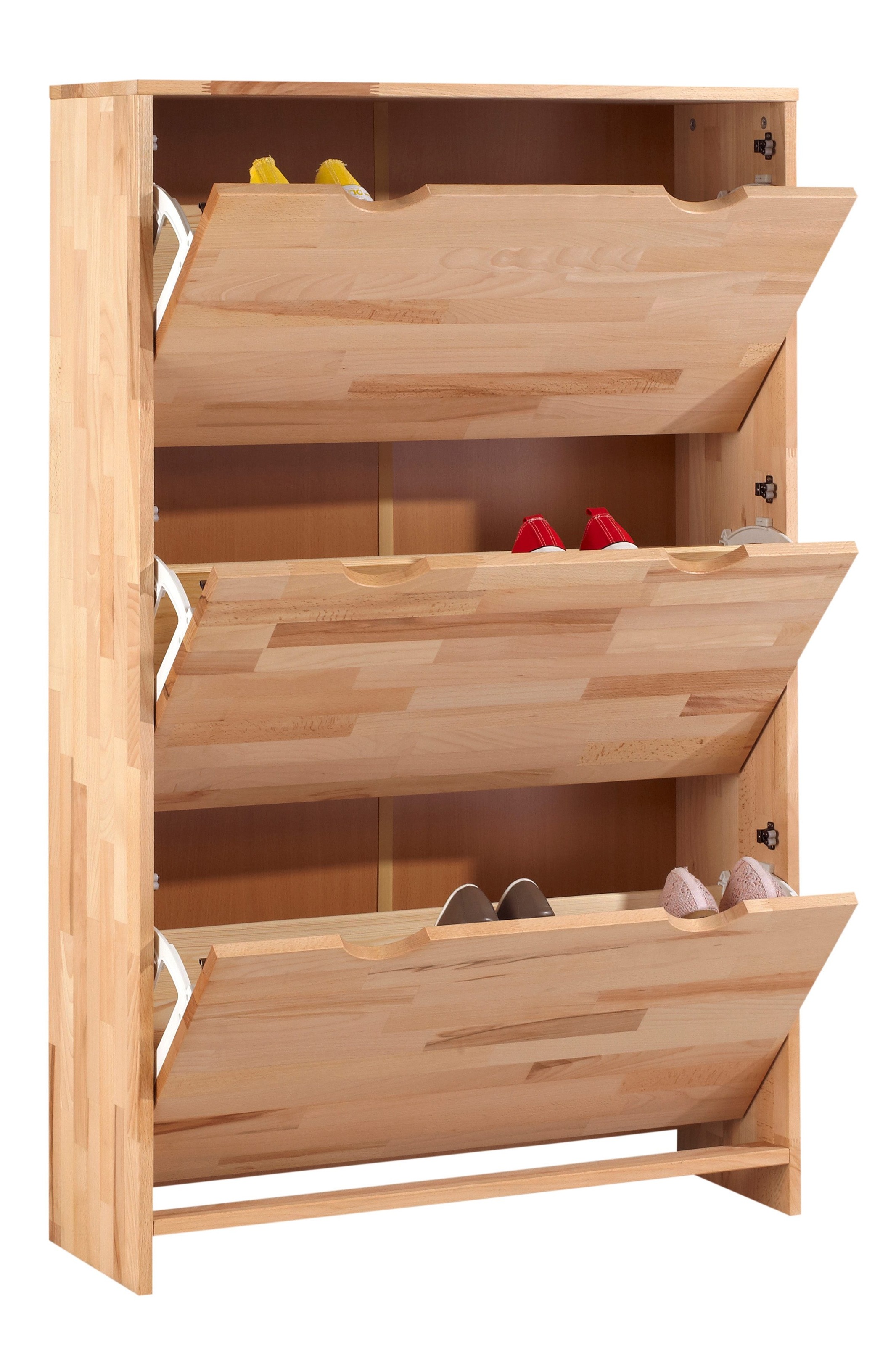 Thumbnail - Home affaire Schuhschrank "Maximus" Höhe 130 cm, mit 3 Doppelschuhtrommeln