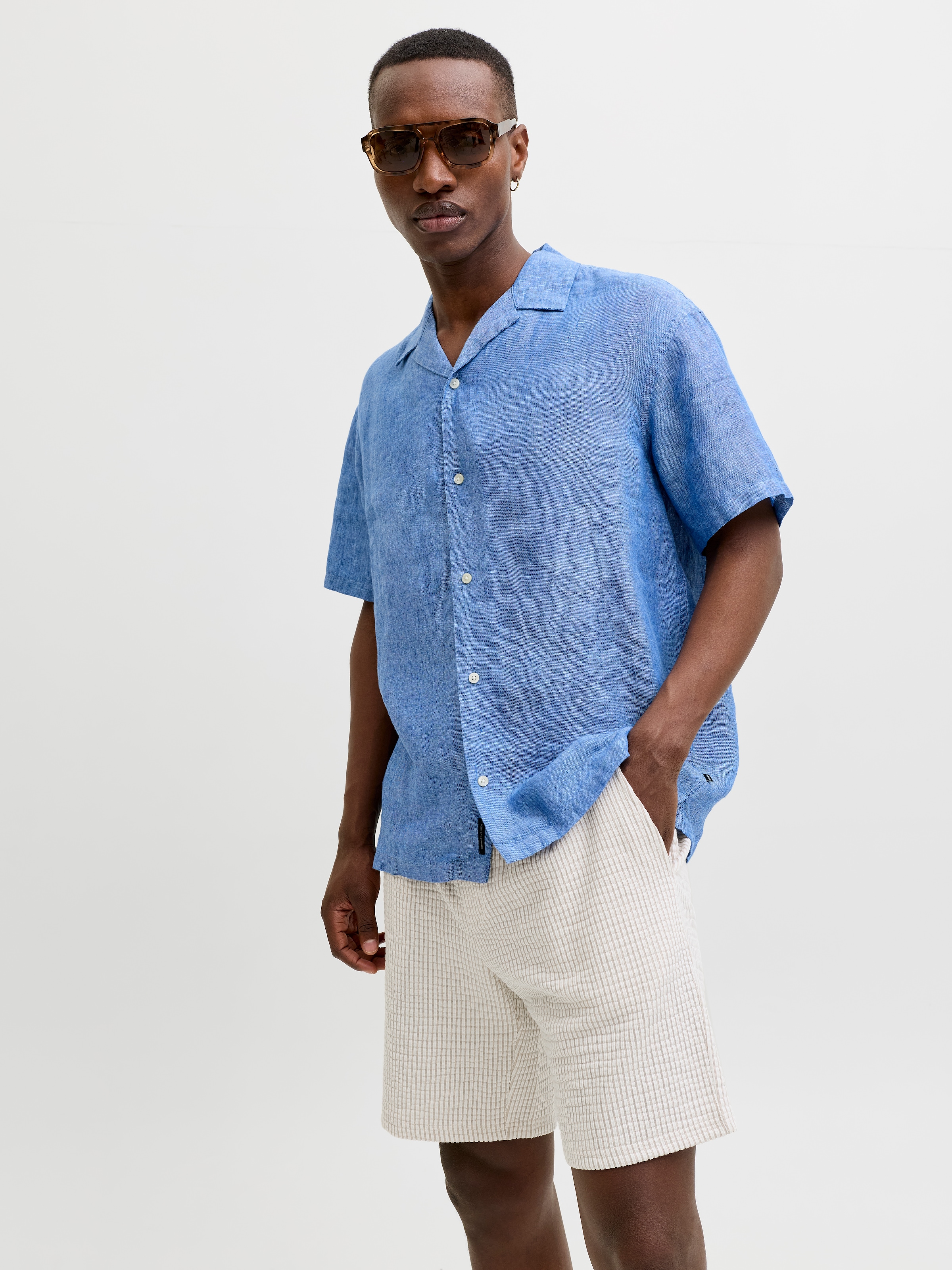 Jack & Jones Shorts »JPSTKARL MAY JOGGER SHORTS REG RET«  aus Baumwollmischung, mit elastischem Bund, in Stretch-Qualität