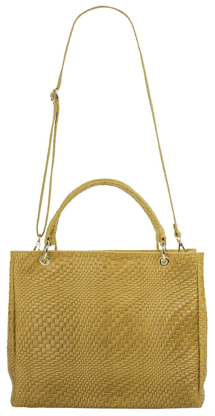 Samantha Look Shopper, echt Leder, Made in Italy