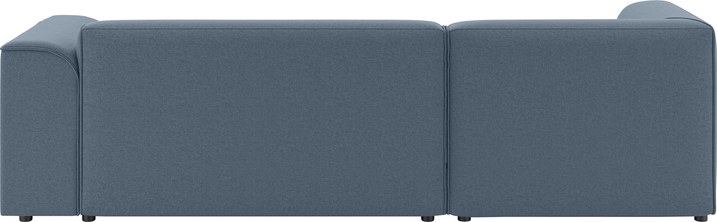 INOSIGN Ecksofa »MERID L-Form (257 cm), zeitlos & stilvolles Design,«, Aufwendig gepolstert, in Cord, Chenille und Struktur