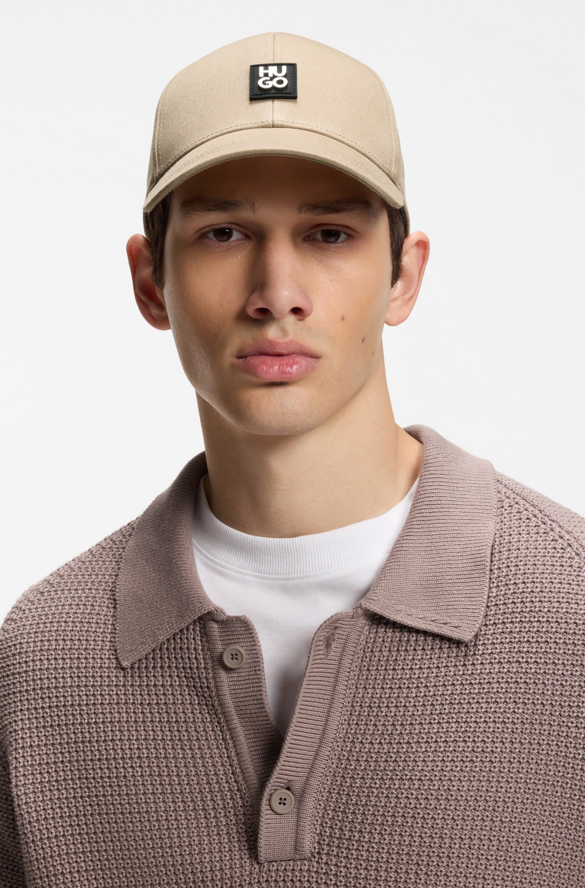 HUGO Baseball Cap »Jake ME« aus Baumwoll-Twill