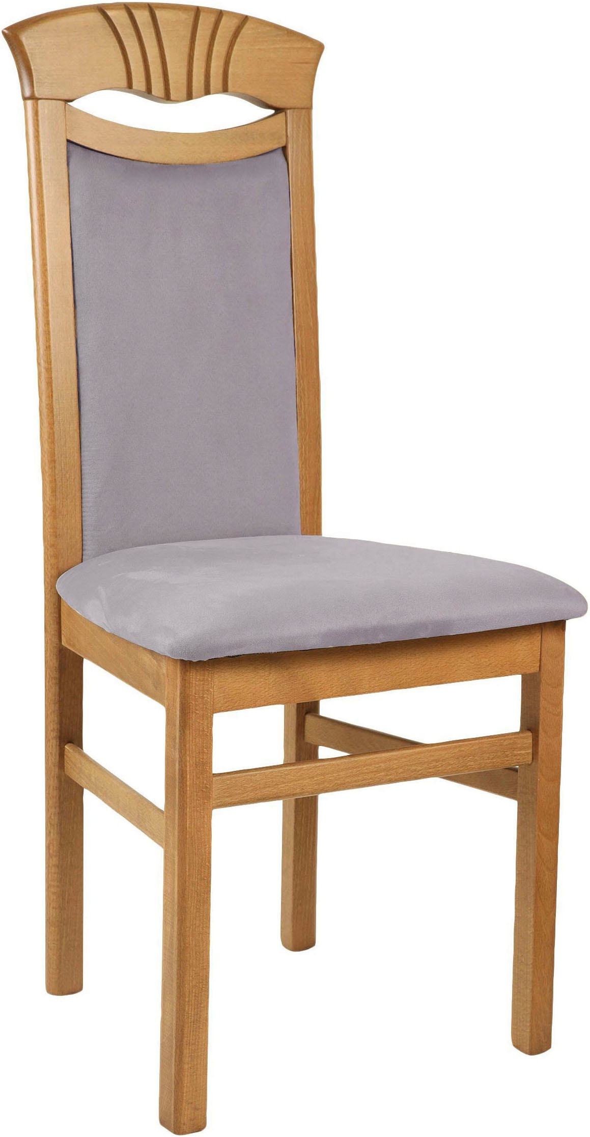 Home affaire Esszimmerstuhl "Franz" (Set) 2 Stk.strapazierfähige Microfaser günstig online kaufen