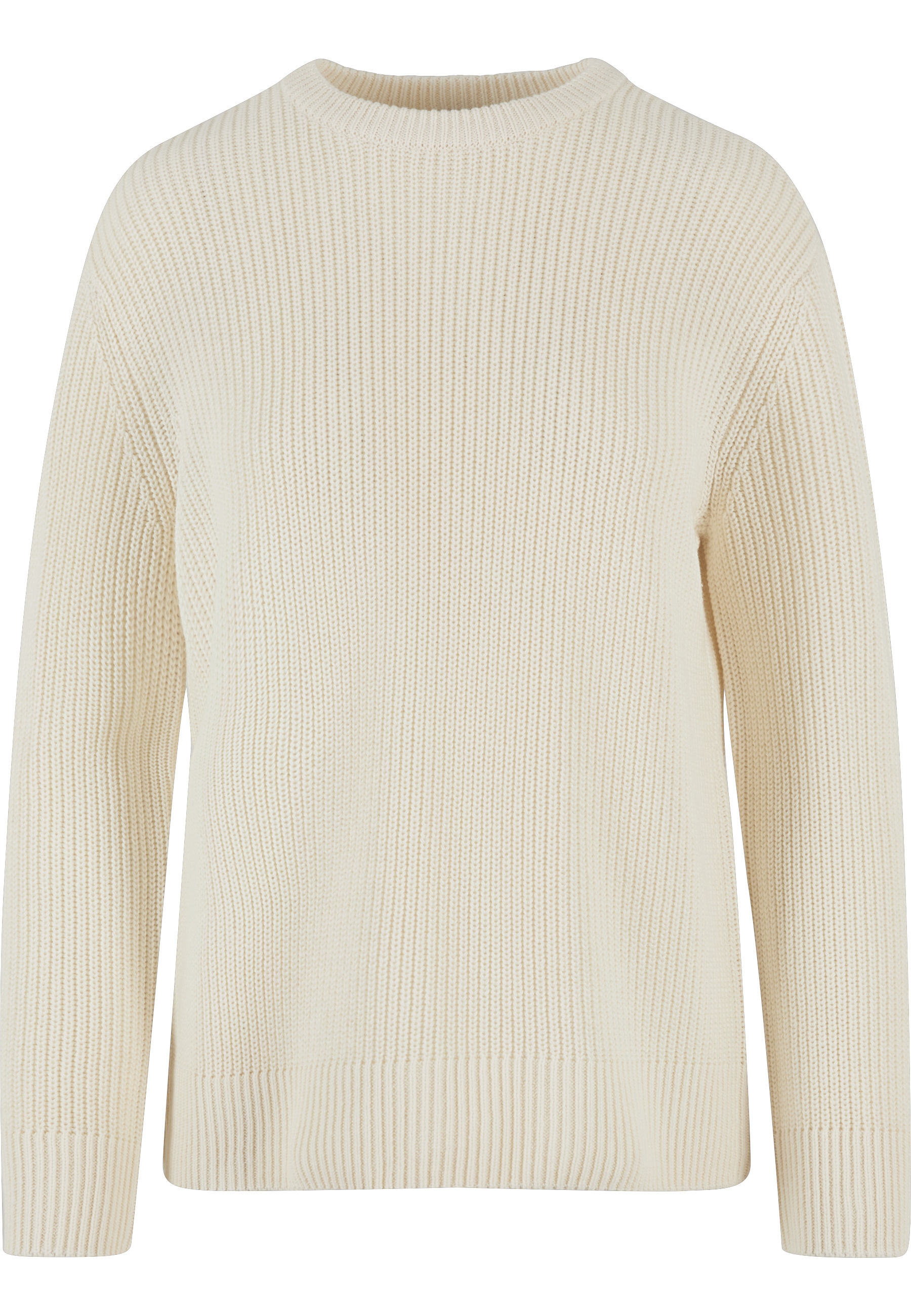 URBAN CLASSICS Fleecepullover "Urban Classics Damen Ladies Rib Knit Sweater günstig online kaufen