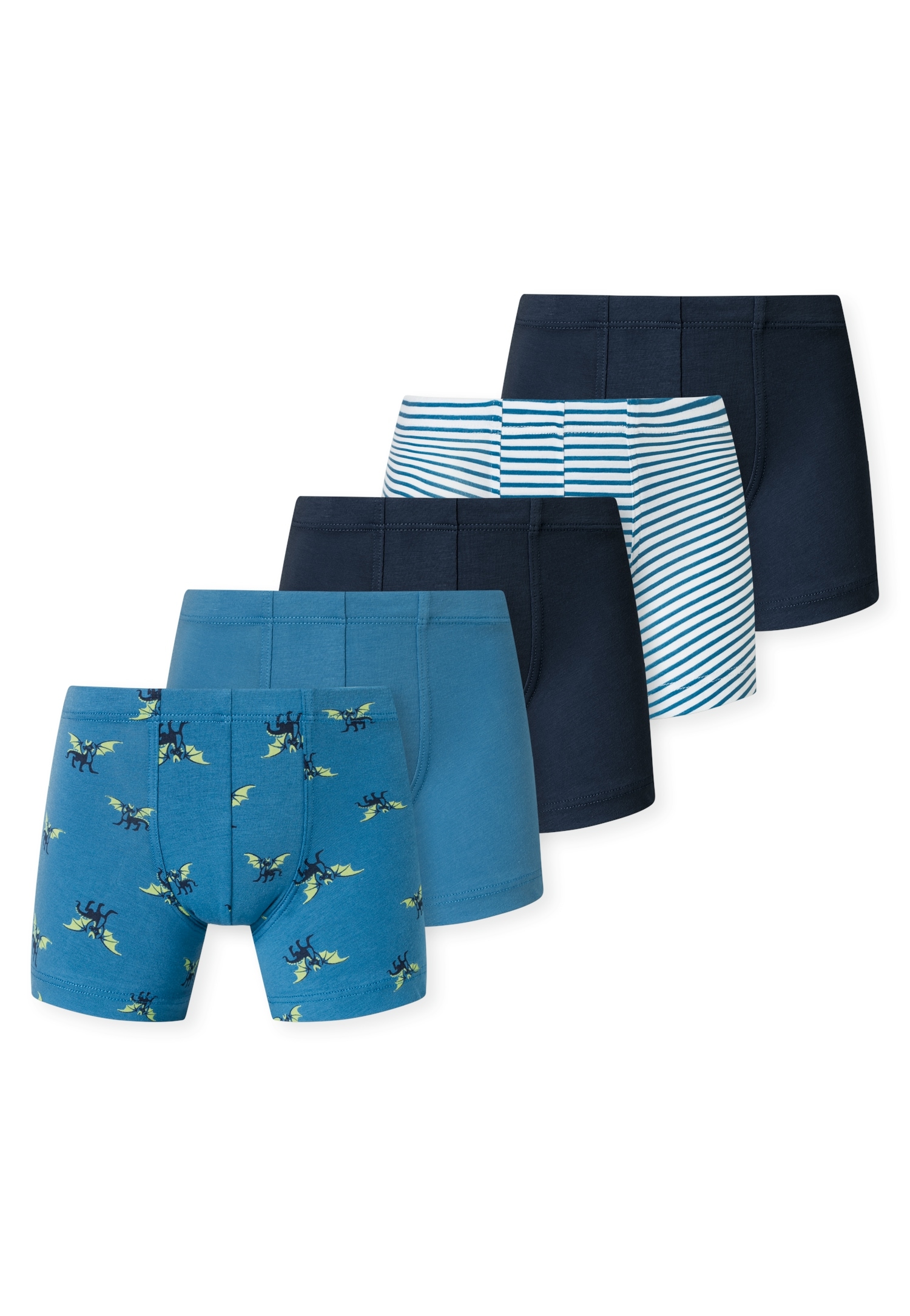 Boxershorts, (5er-Pack), mit weichem Softbund