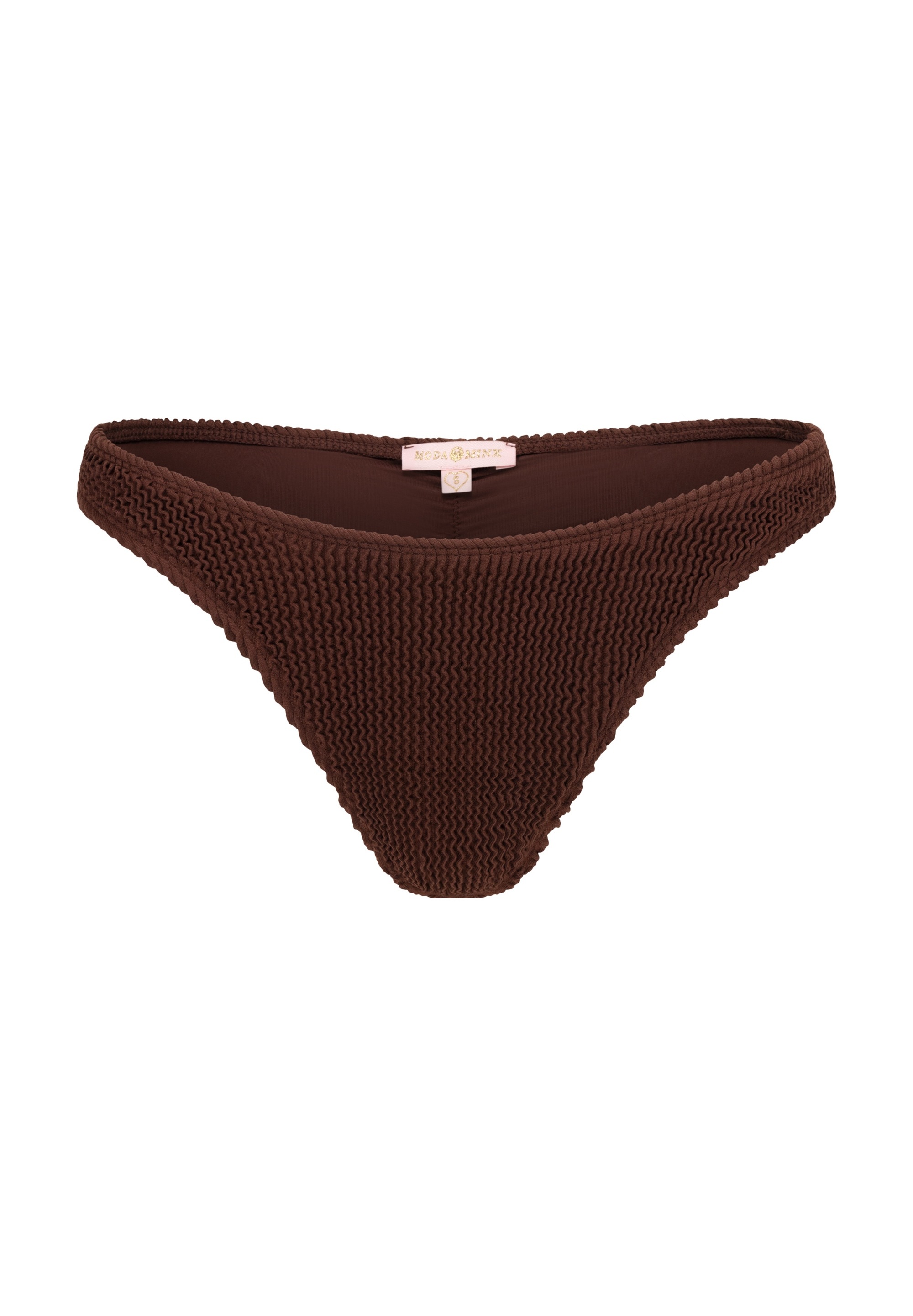 Moda Minx Bikini-Hose »Scrunch Fixed Brazilian«, (1 St.), mit modischem Design