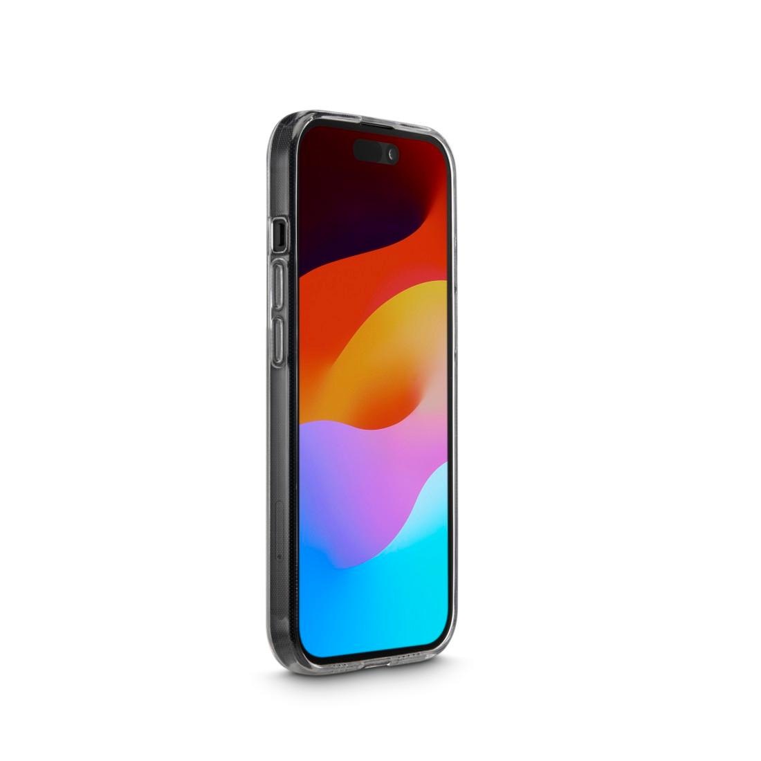 Hama Smartphone-Hülle »Handyhülle für Apple iPhone 15 Plus durchsichtig, Wireless Charging«, iPhone 15 Plus