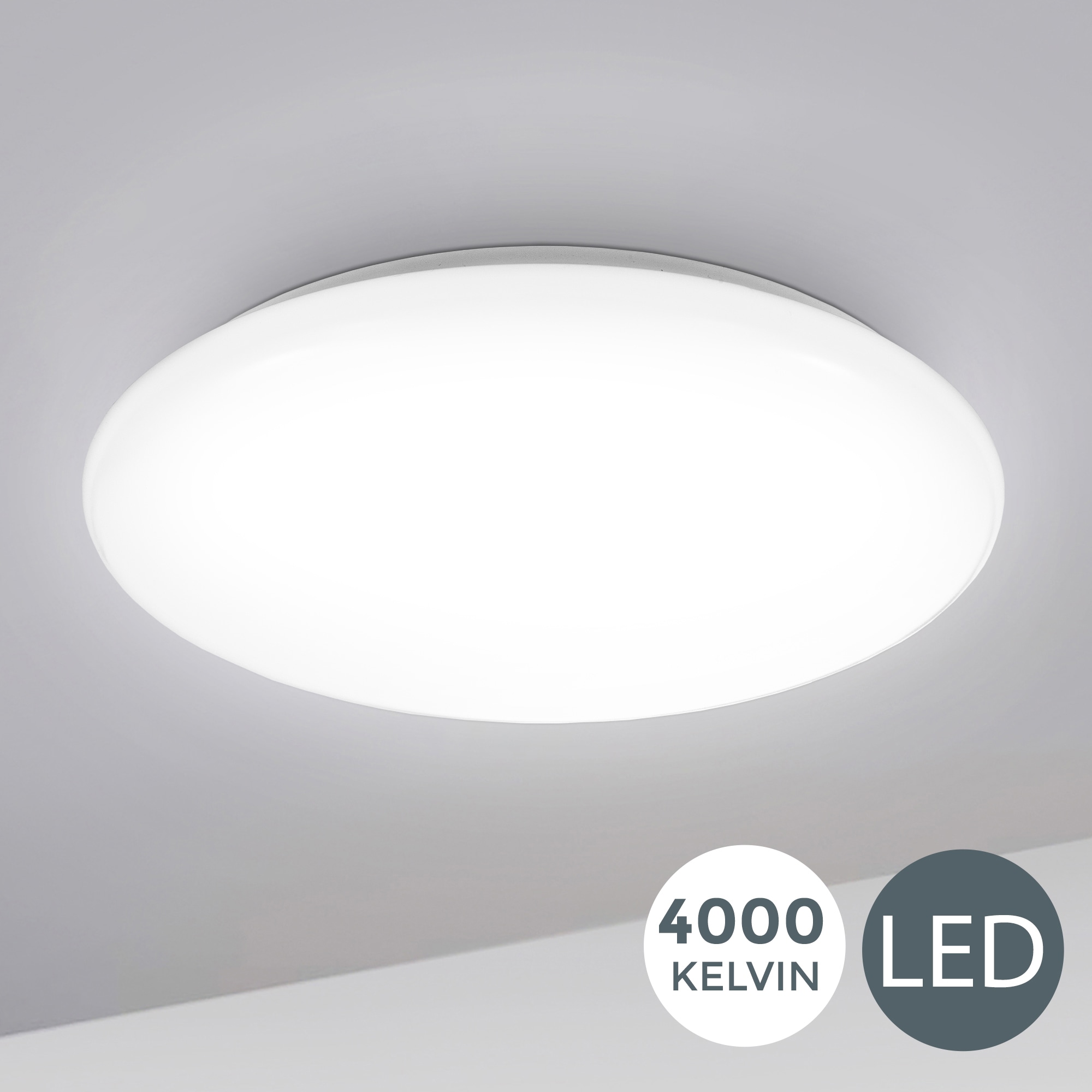 LED Deckenleuchte »Leonis«, 1 flammig-flammig, LED Deckenlampe 28cm 12W Wohnzimmer...