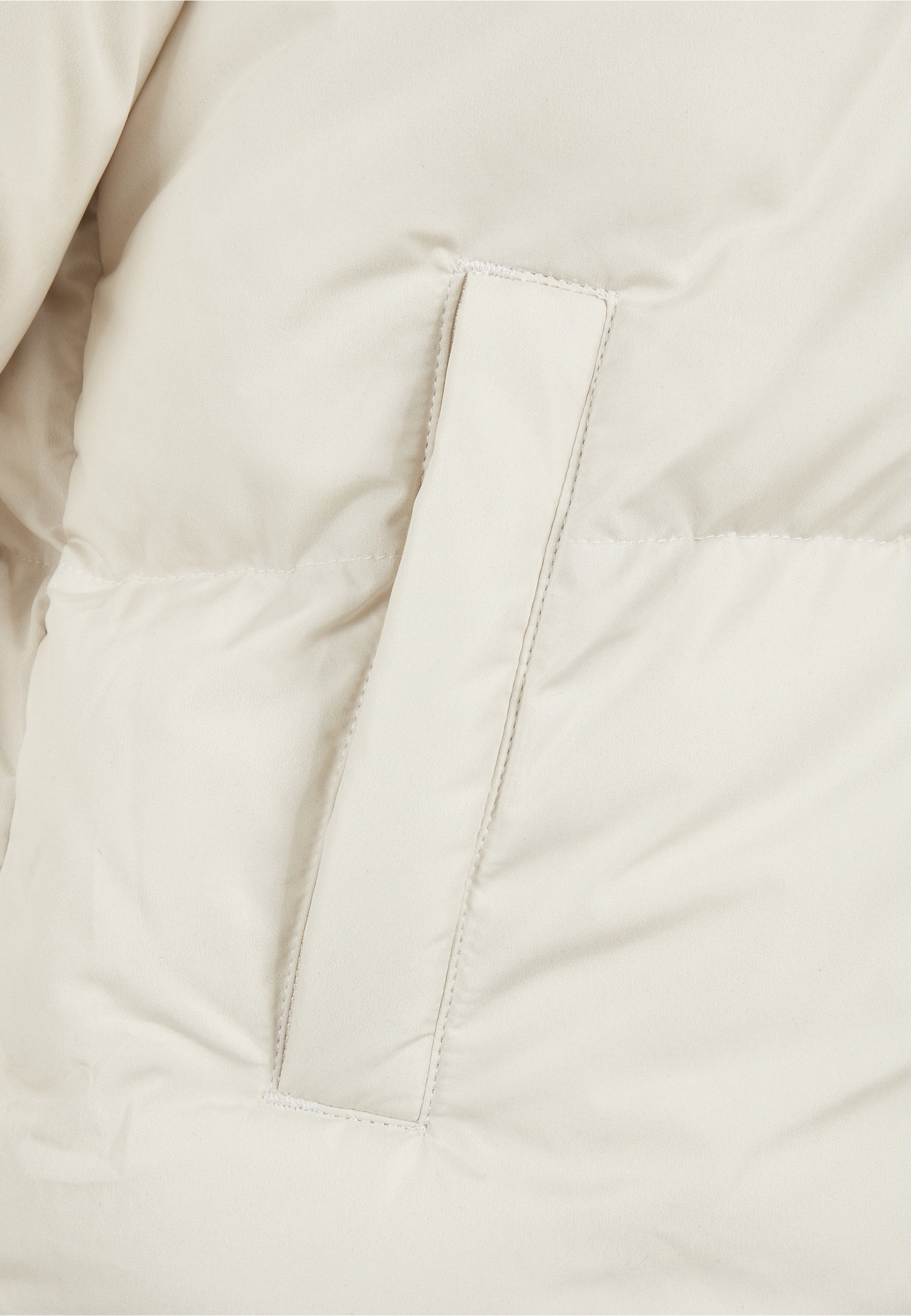 URBAN CLASSICS Winterjacke "Urban Classics Damen Ladies Short Peached Puffe günstig online kaufen