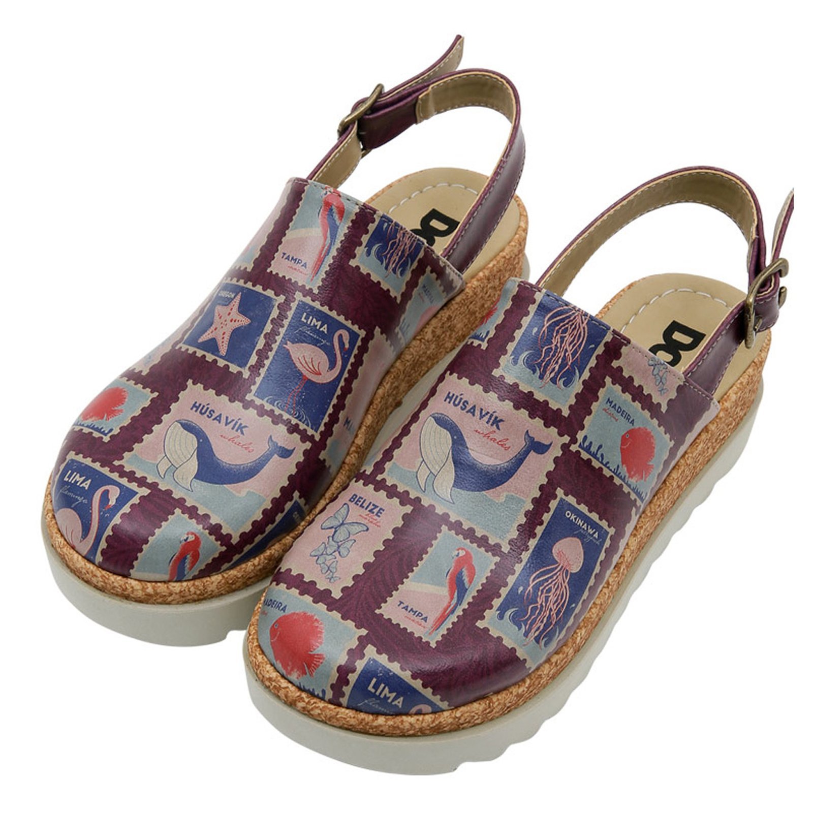 Thumbnail - DOGO Sandale "Akita Spaces And Places Damen Sandalen", Vegan