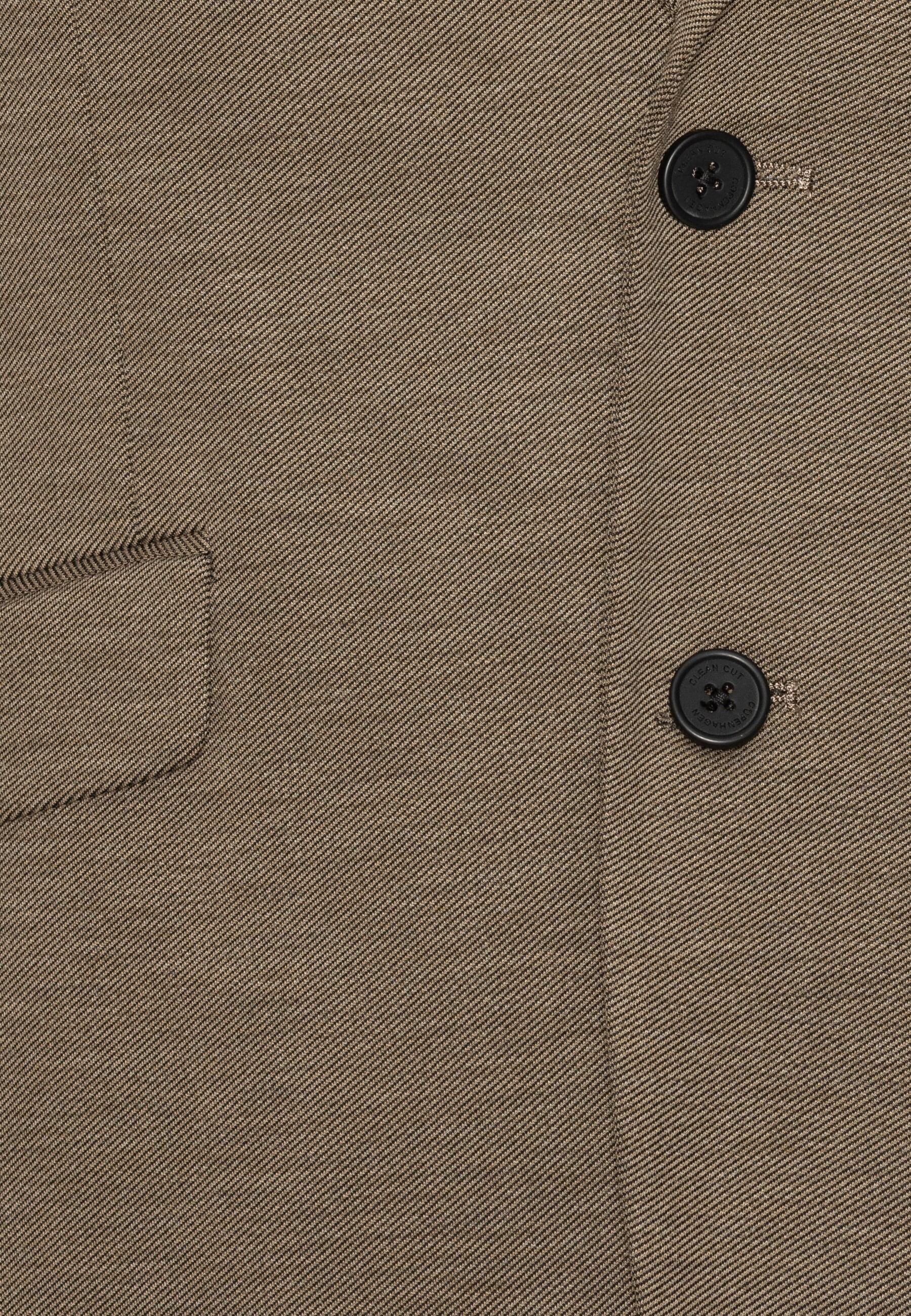 Clean Cut Copenhagen Strickfleecejacke »Clean Cut Copenhagen Brendon Blazer«, (1 St.), ohne Kapuze