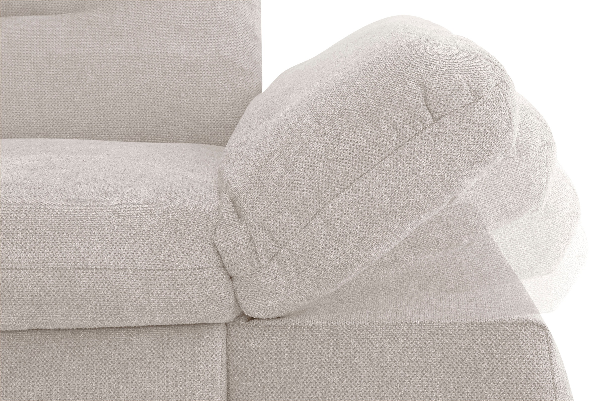INOSIGN Ecksofa »Avesa L-Form«, Wahlweise mit Armteilvertsellung und Bettfunktion, B/T/H: 300/172/80cm