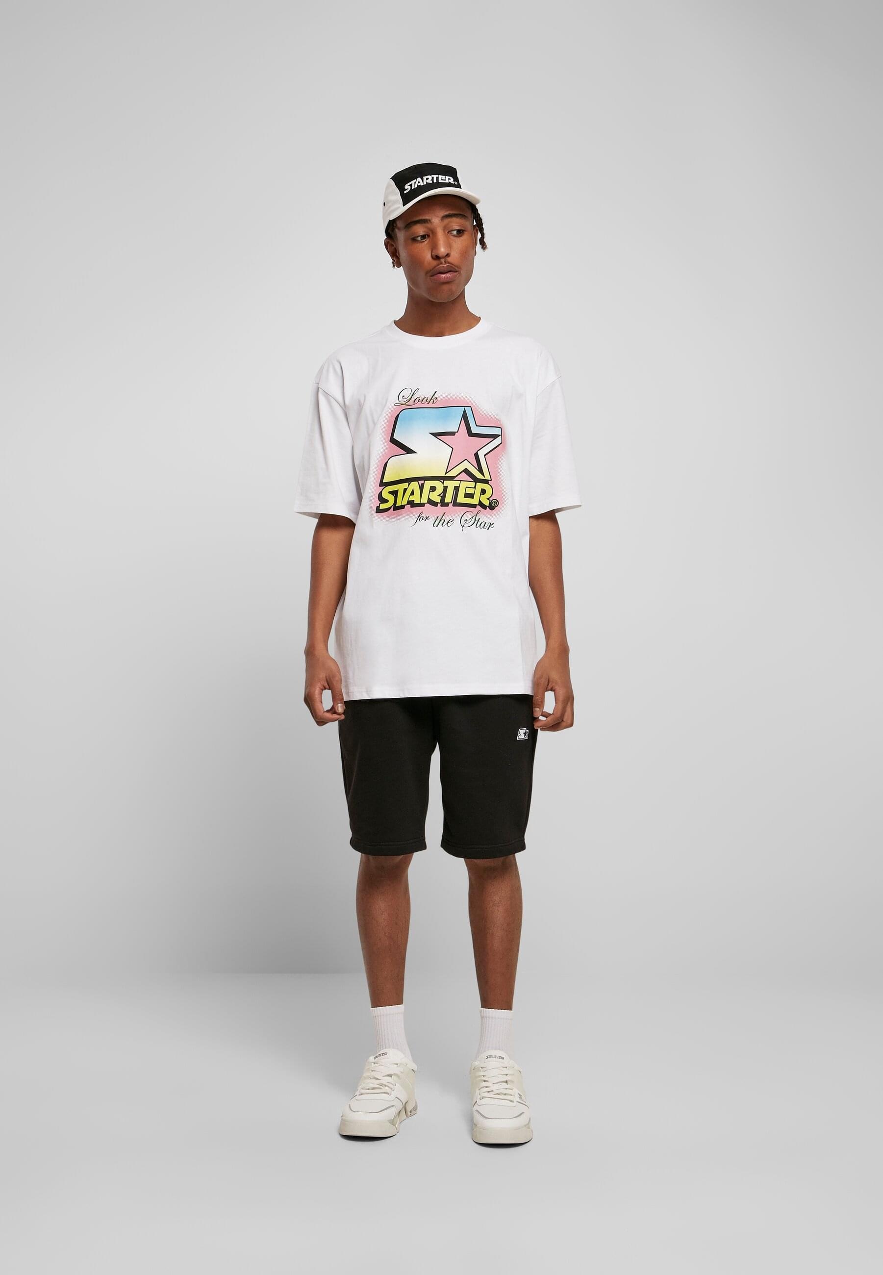 Starter Black Label T-Shirt »Starter Black Label Herren Starter Fresh Logo Tee«, (1 tlg.)