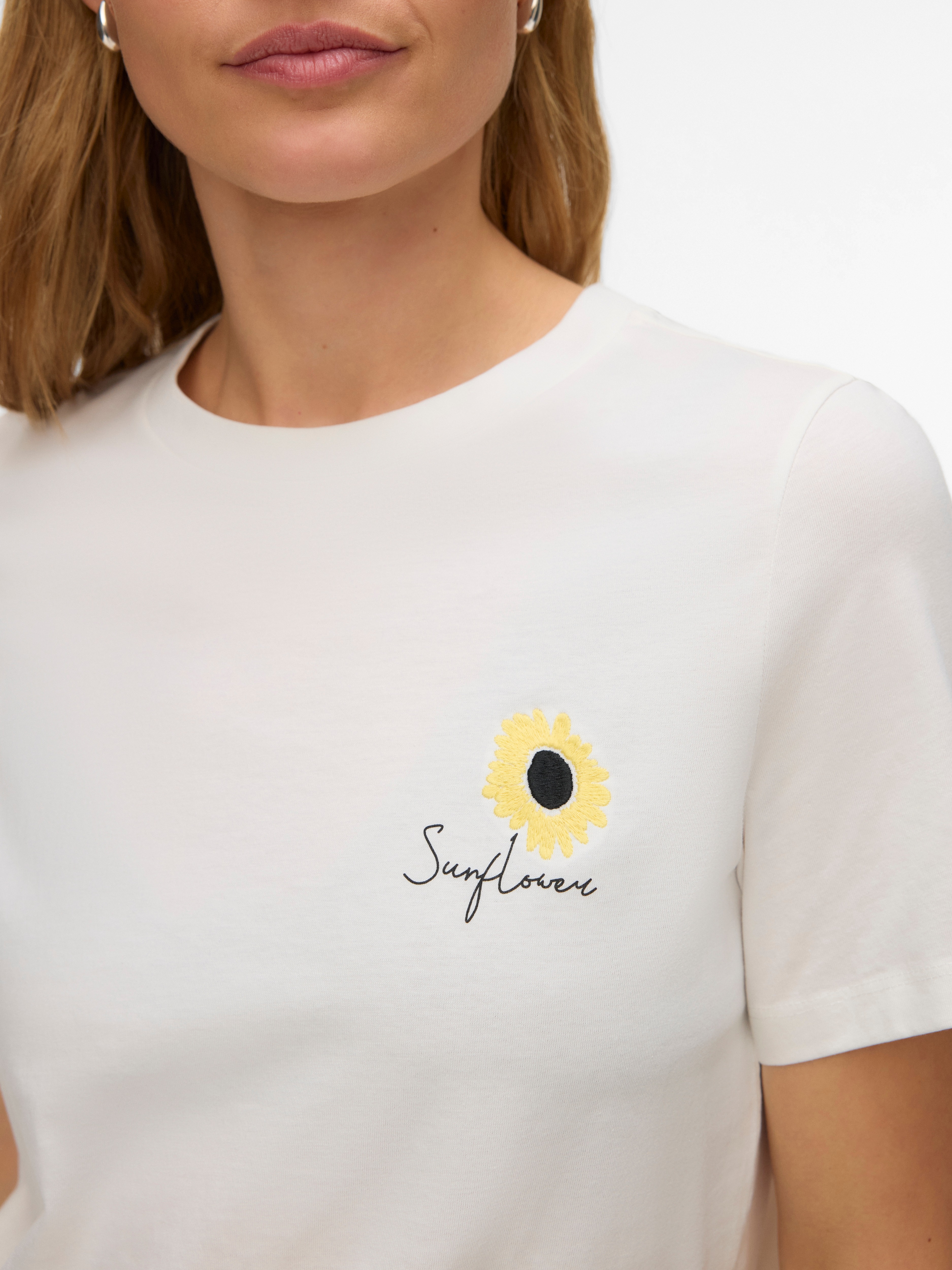 Thumbnail - Vero Moda Kurzarmshirt "VMULLA PAULINA SS TOP BOX JRS" mit Print