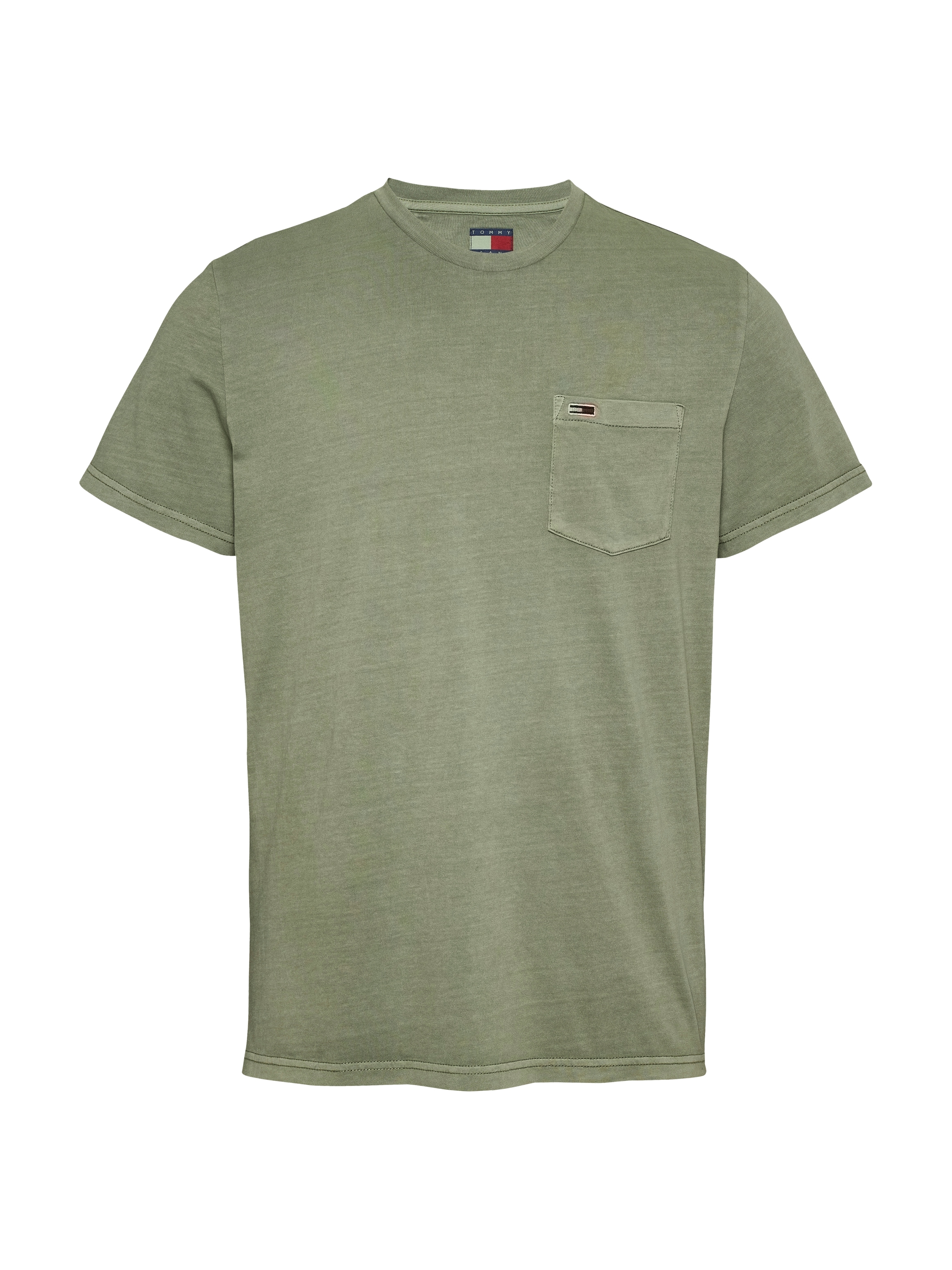 Tommy Jeans T-Shirt »TJM SLIM WASHED POCKET TEE«, in leicht gewaschener Optik