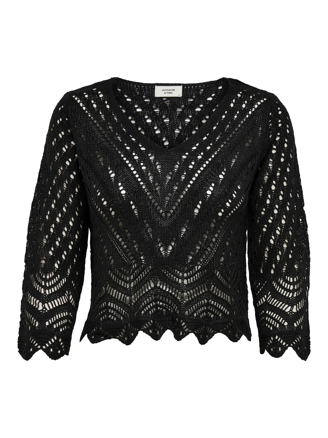 JDY Strickpullover »JDYNEW SUN 3/4 CROPPED PULLOVER KNT NOOS«