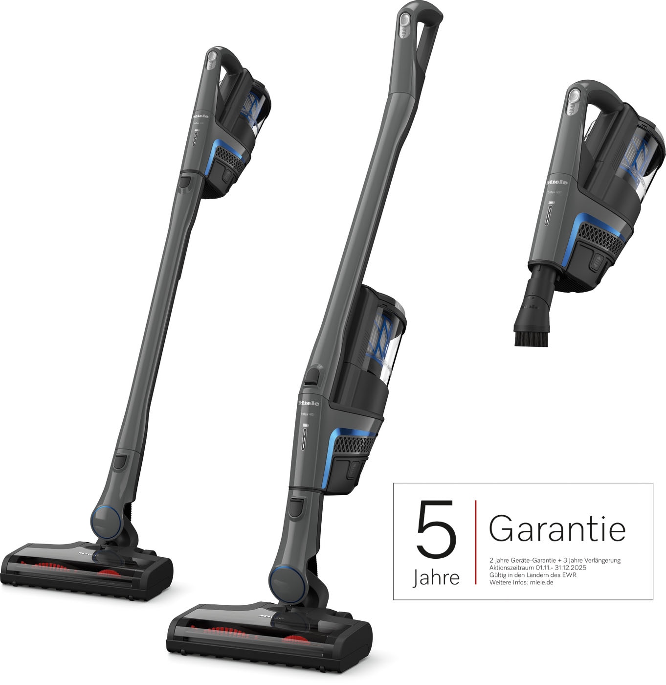 Miele Akku-Handstaubsauger "Triflex HX1 FL, Graphitgrau Blau" günstig online kaufen