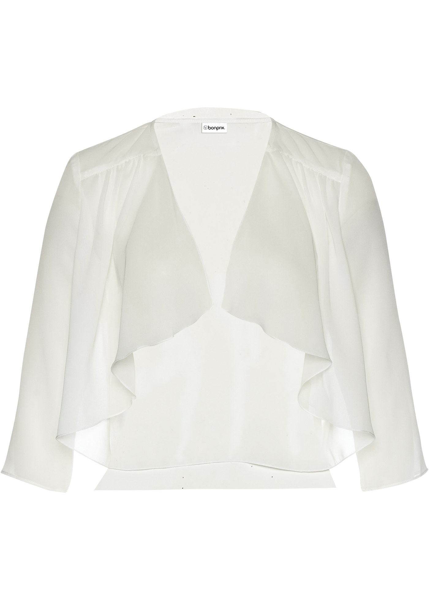 bonprix Boleroblazer für festliche Anlässe und Hochzeiten, 3/4-Ärmel, wasse günstig online kaufen