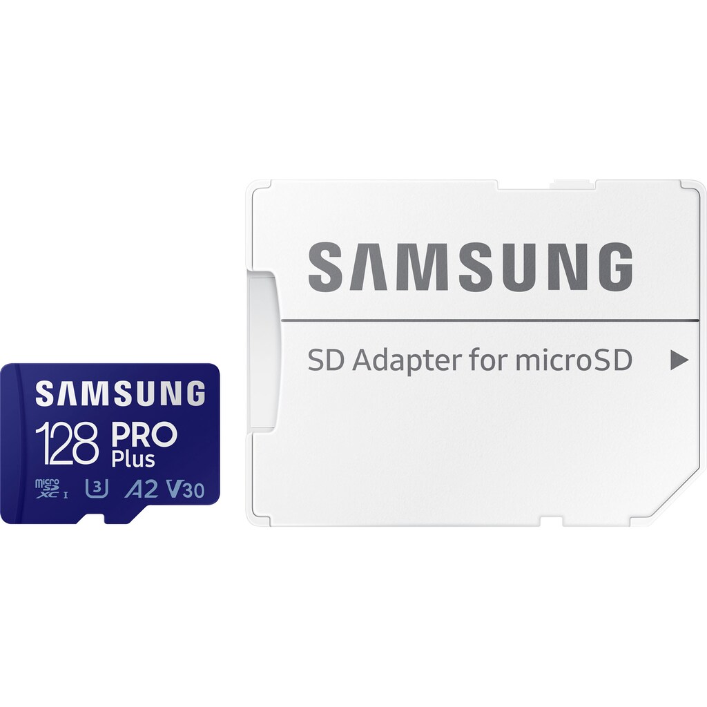 Samsung Speicherkarte »Samsung PRO Plus microSD-Karte, Full HD & 4K UHD«, (UHS Class 10 160 MB/s Lesegeschwindigkeit)