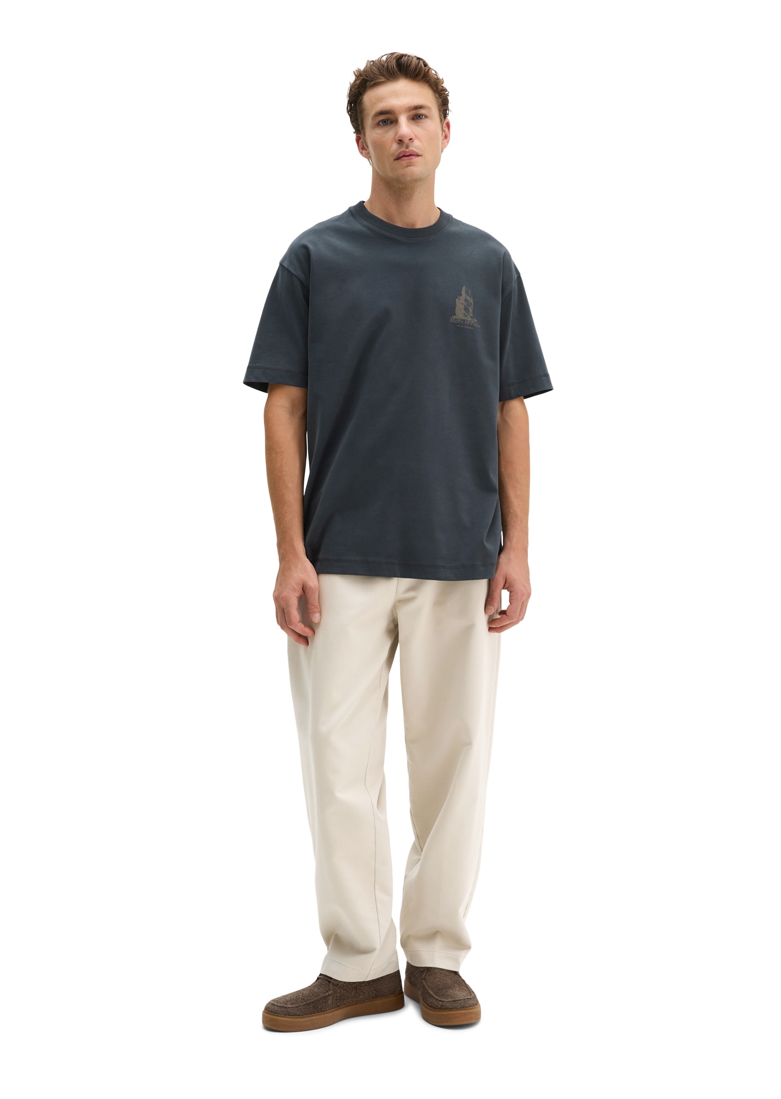 Marc O'Polo T-Shirt »mit großem Rückenprint«