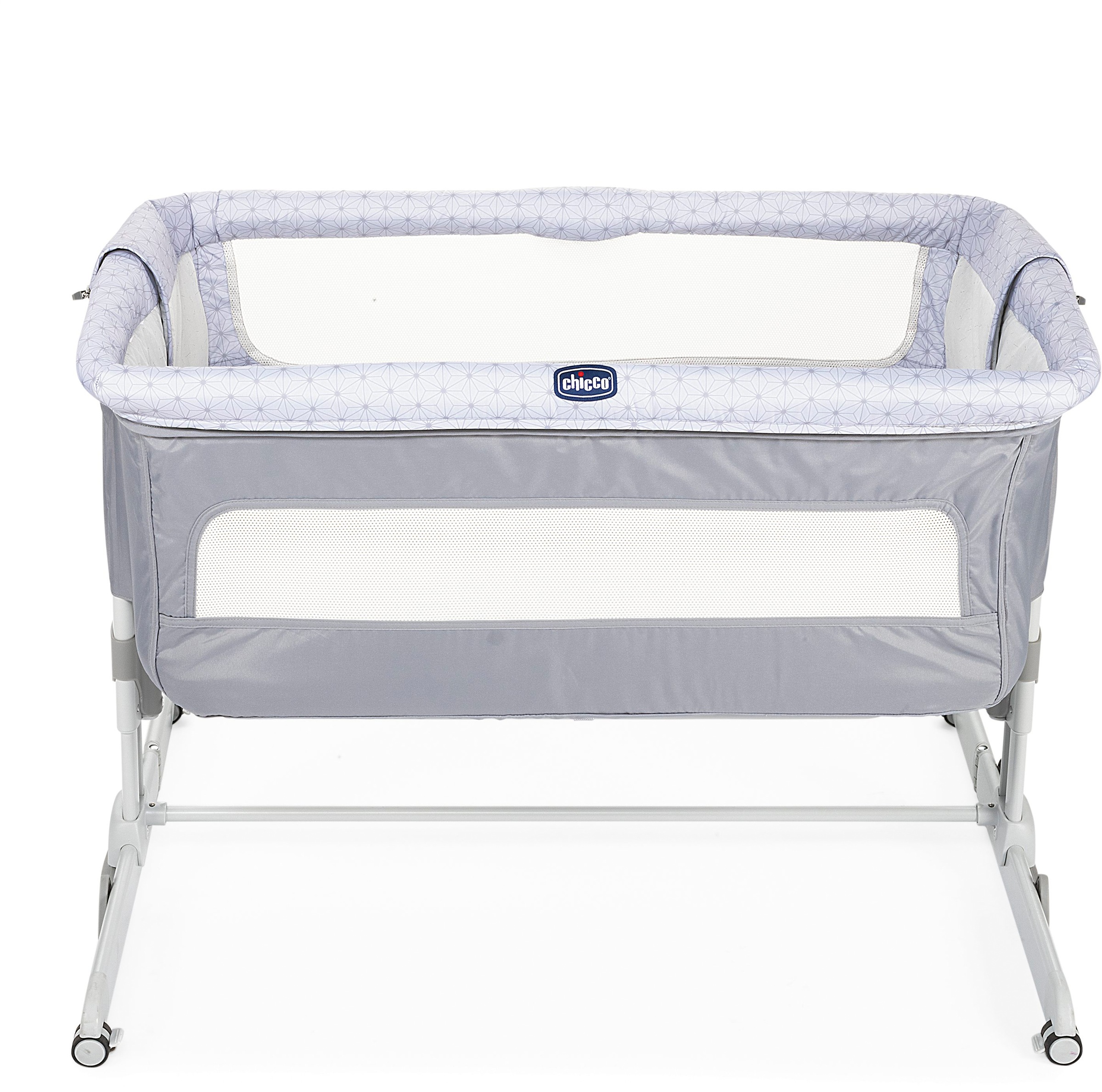 Chicco Beistellbett »Next2Me Dream, Silver«, mit Tragetasche