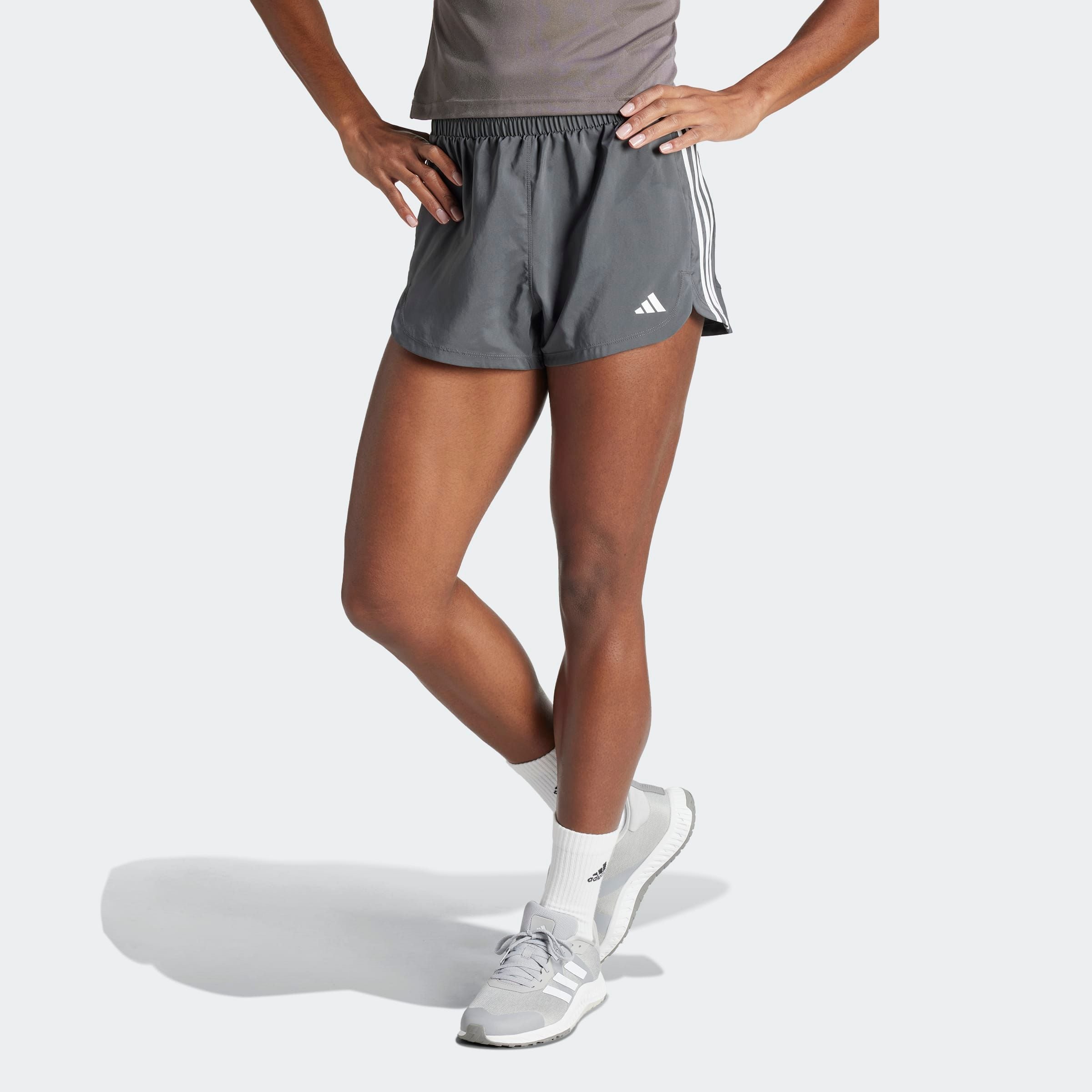 adidas Performance Shorts "PACER WVN HIGH" Woven Trainingsshorts mit hohem günstig online kaufen