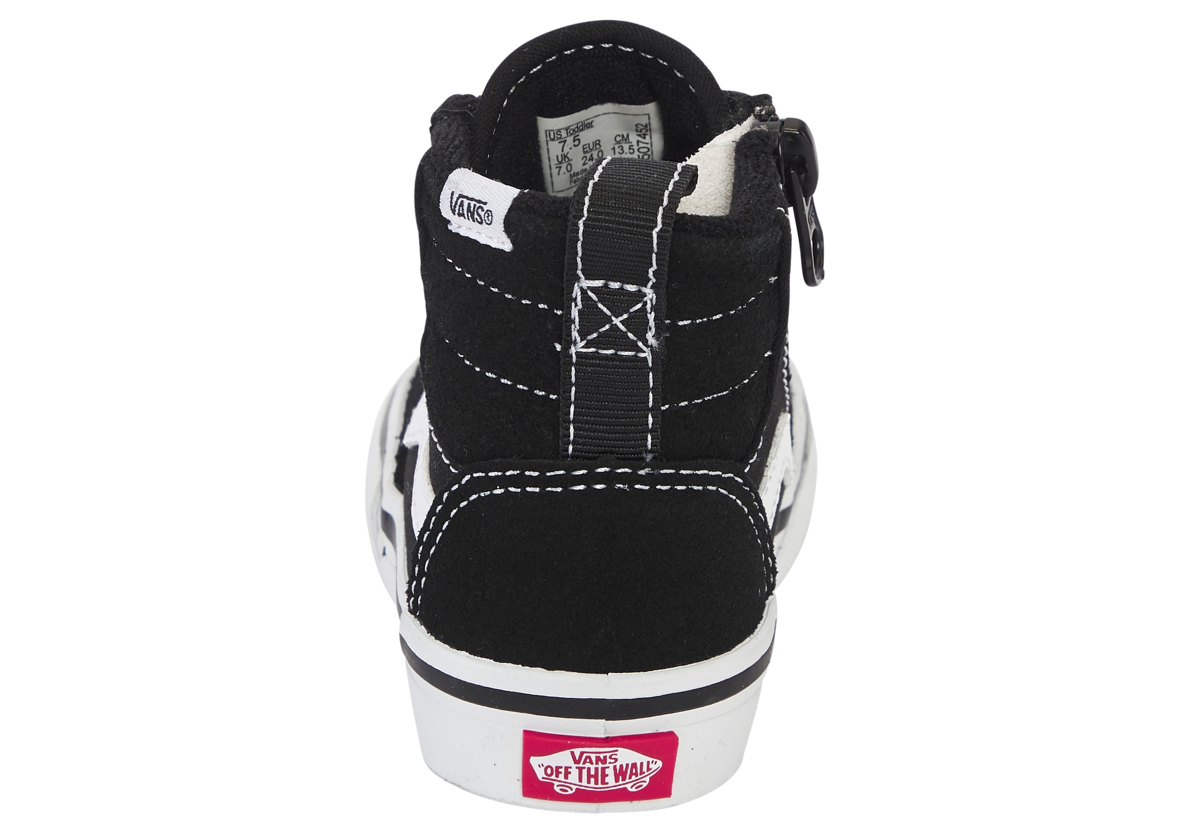 Vans Sneaker »ASHWOOD HI DECON SIDE ZIP«  für Kinder