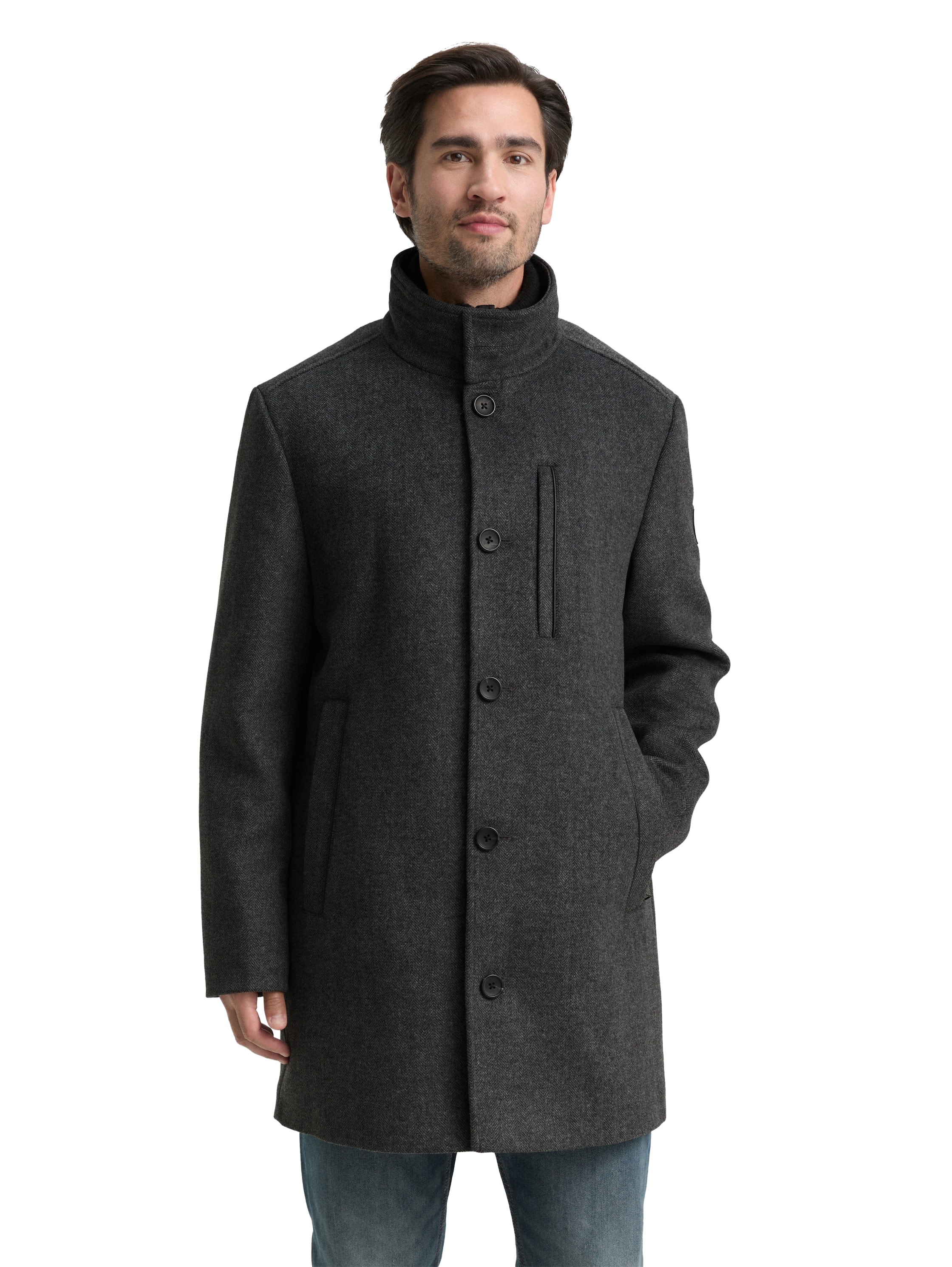 TOM TAILOR Wollmantel mit abnehmbarer Innenjacke günstig online kaufen