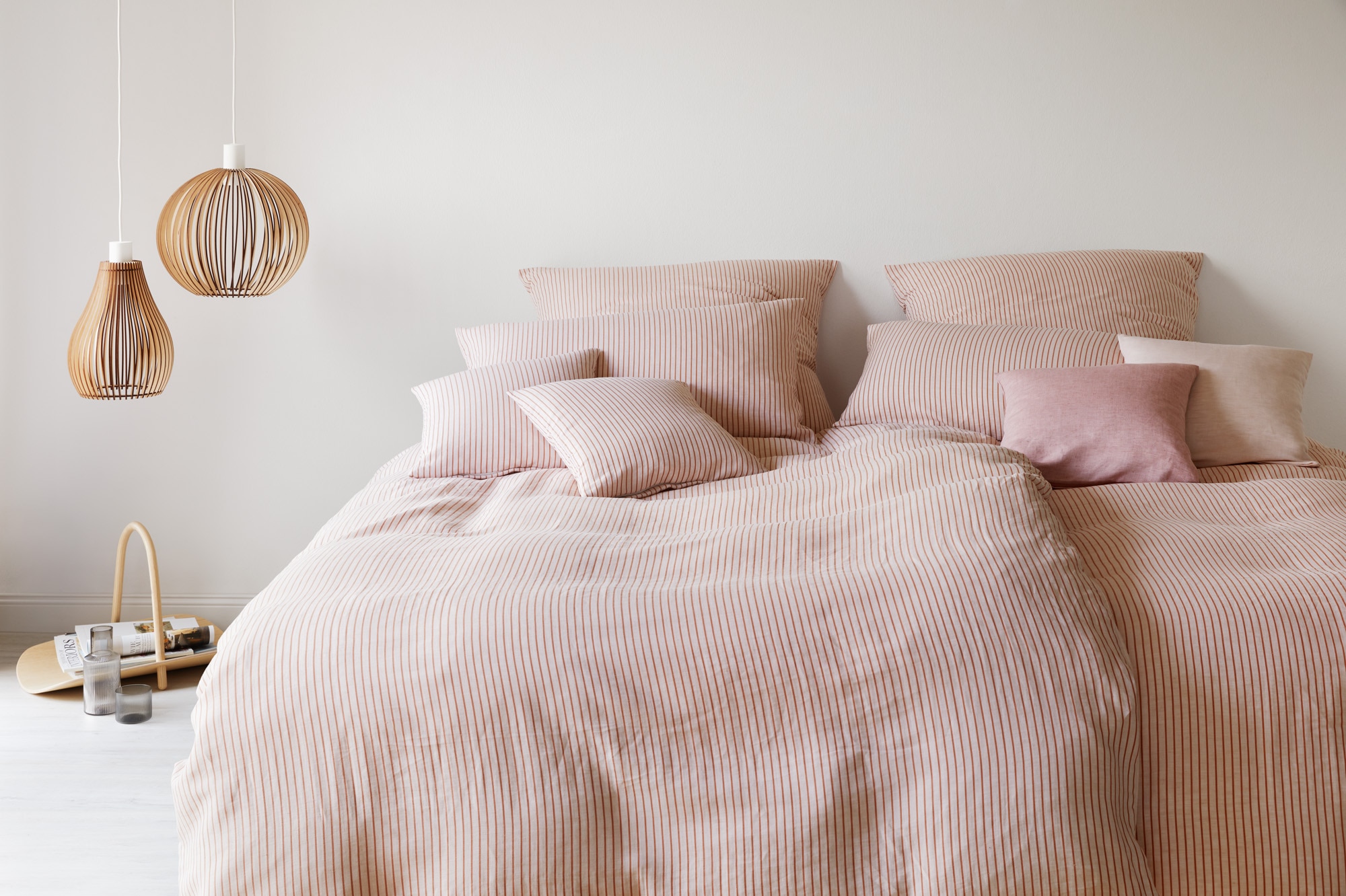 Elegante Bettwäsche "Cozy" 2 Stk. tlg. angenehmes Hautgefühl günstig online kaufen