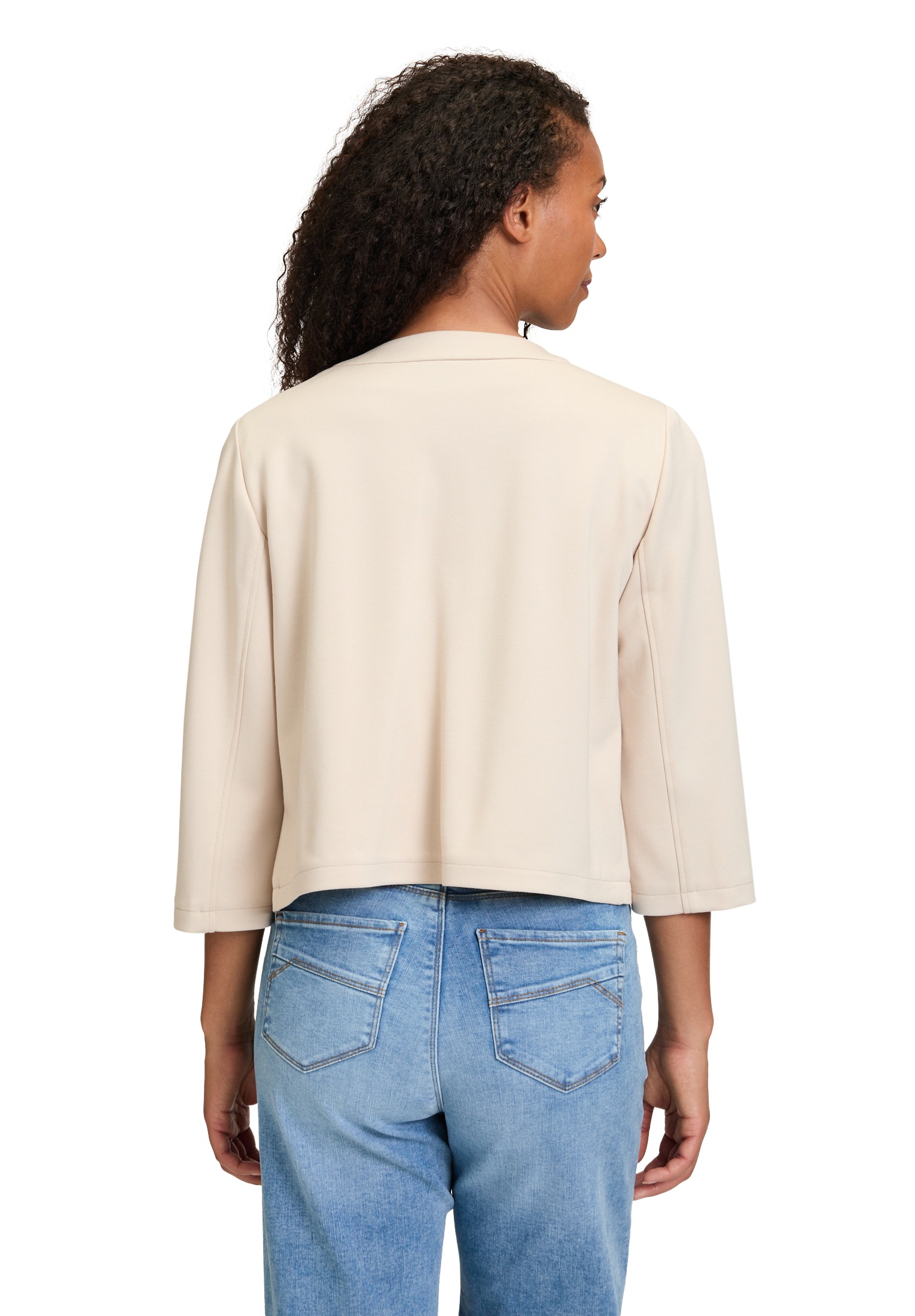 Betty&Co Jackenblazer »Betty & Co Casual-Jacke mit Taschen«, Material