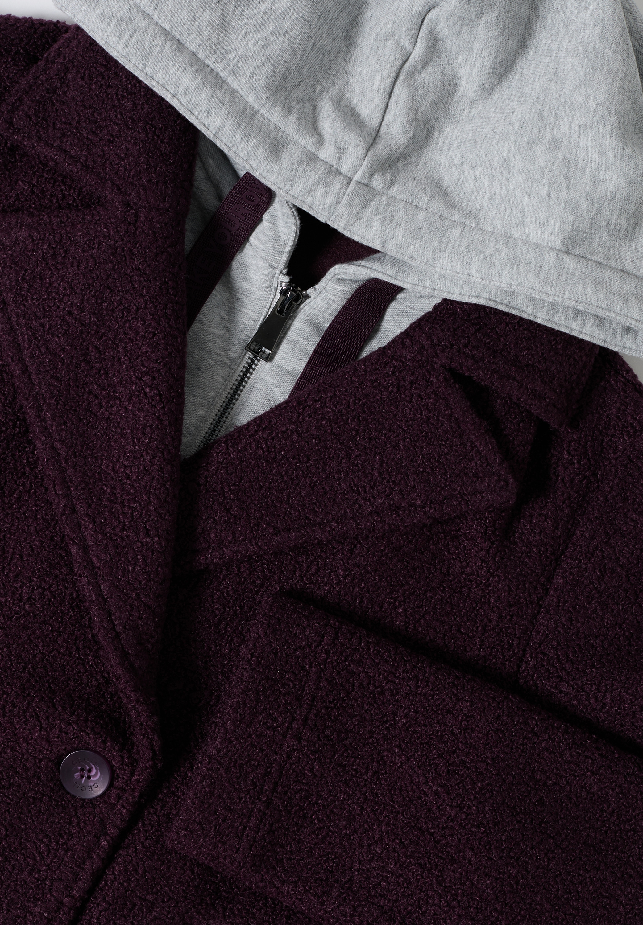 Cecil Outdoorjacke mit Kapuze mit abnehmbarer Kapuze