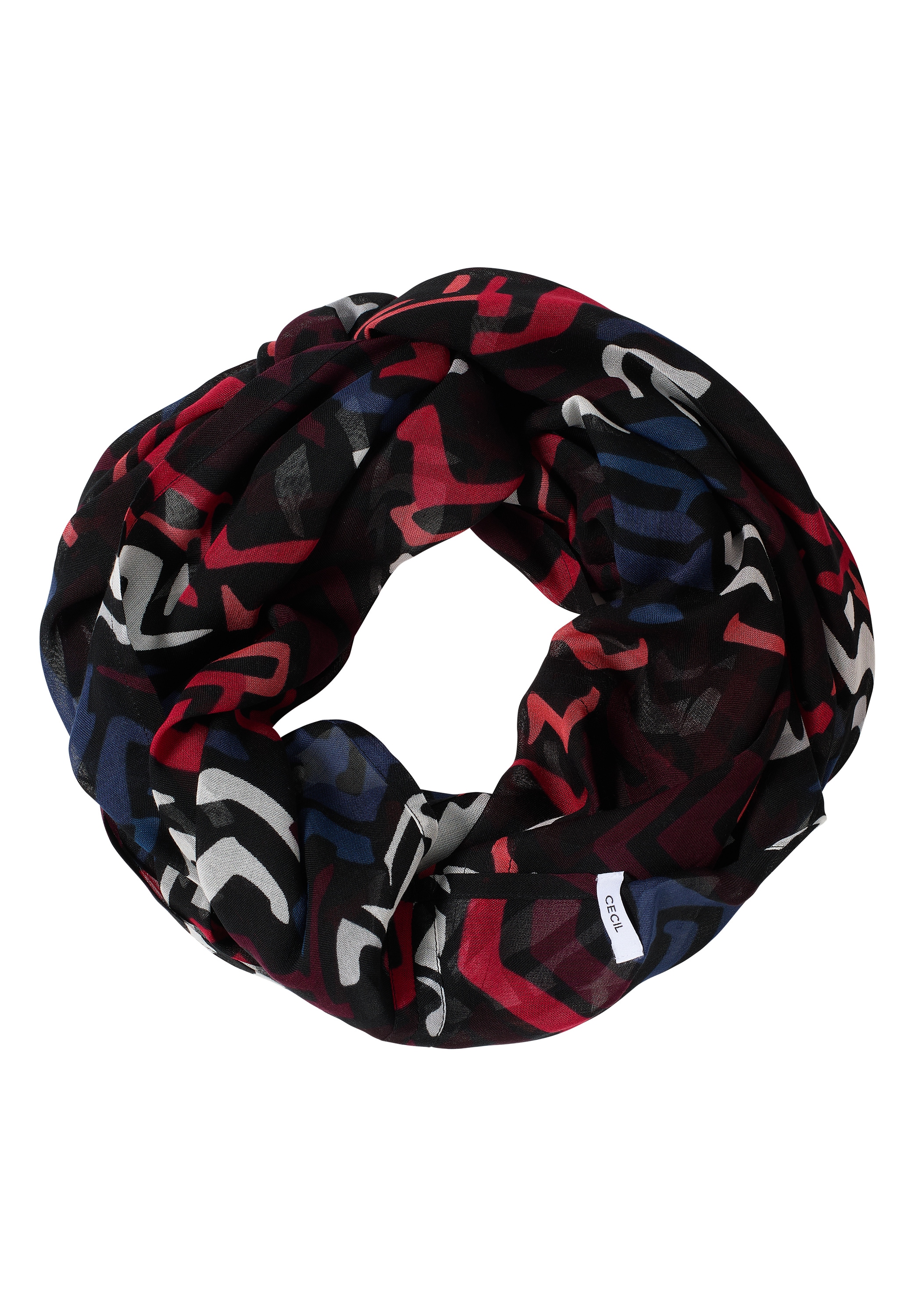 Cecil Loop mit grafischem Muster