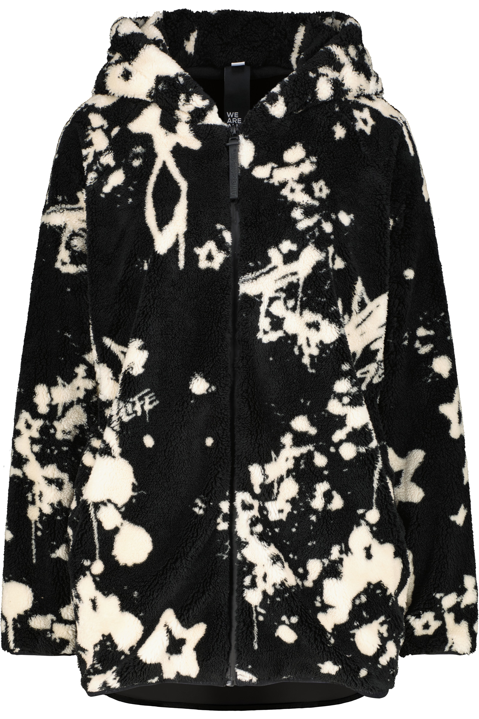 Alife & Kickin Sweatjacke "Damen JacquelineAK T Übergangsjacke, Jacke" leichte Kuschel-Jacke mit Stehkragen und Reißverschluss