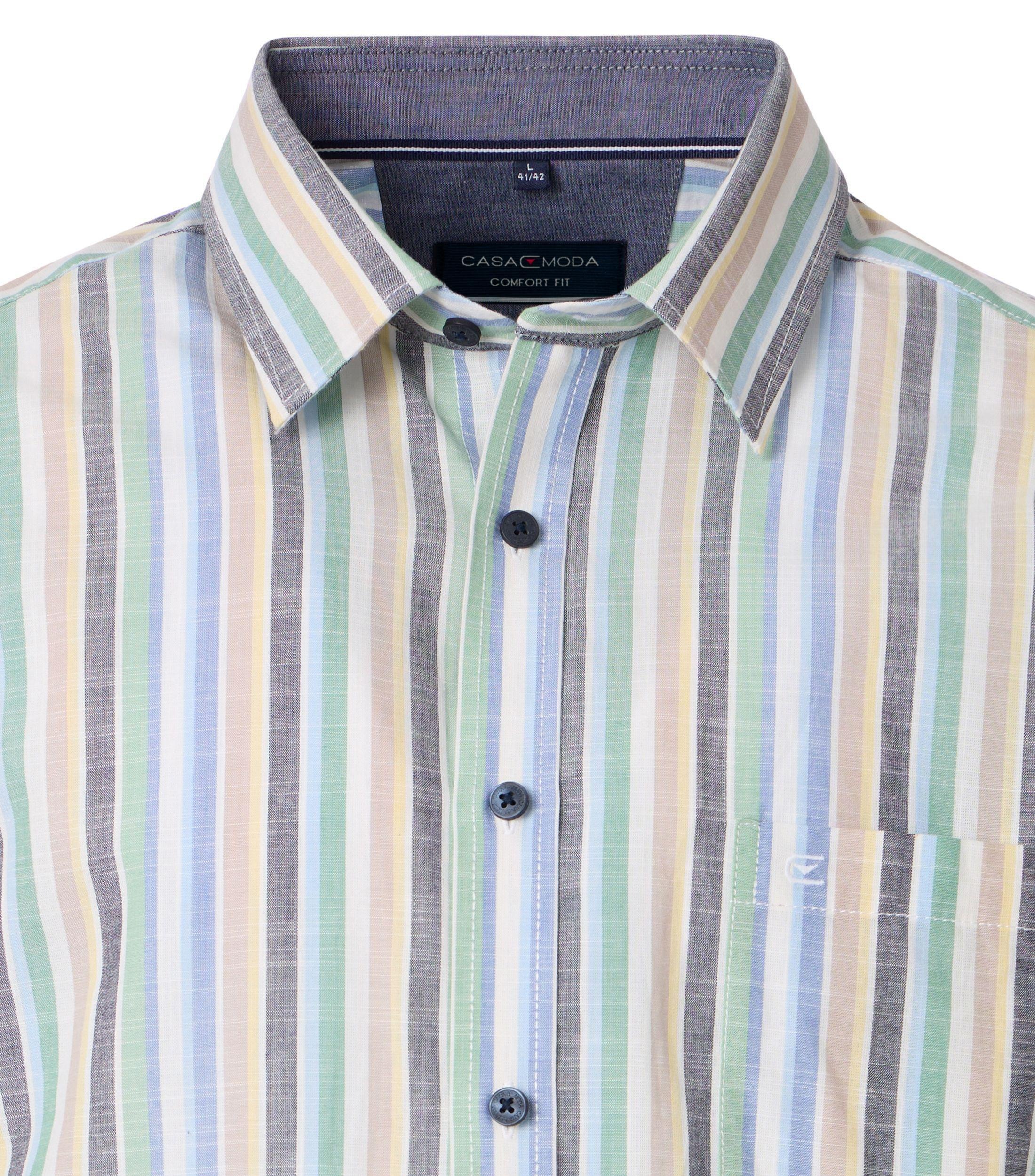 Thumbnail - CASAMODA Kurzarmhemd "CASAMODA Freizeithemd Kurzarm gestreift"