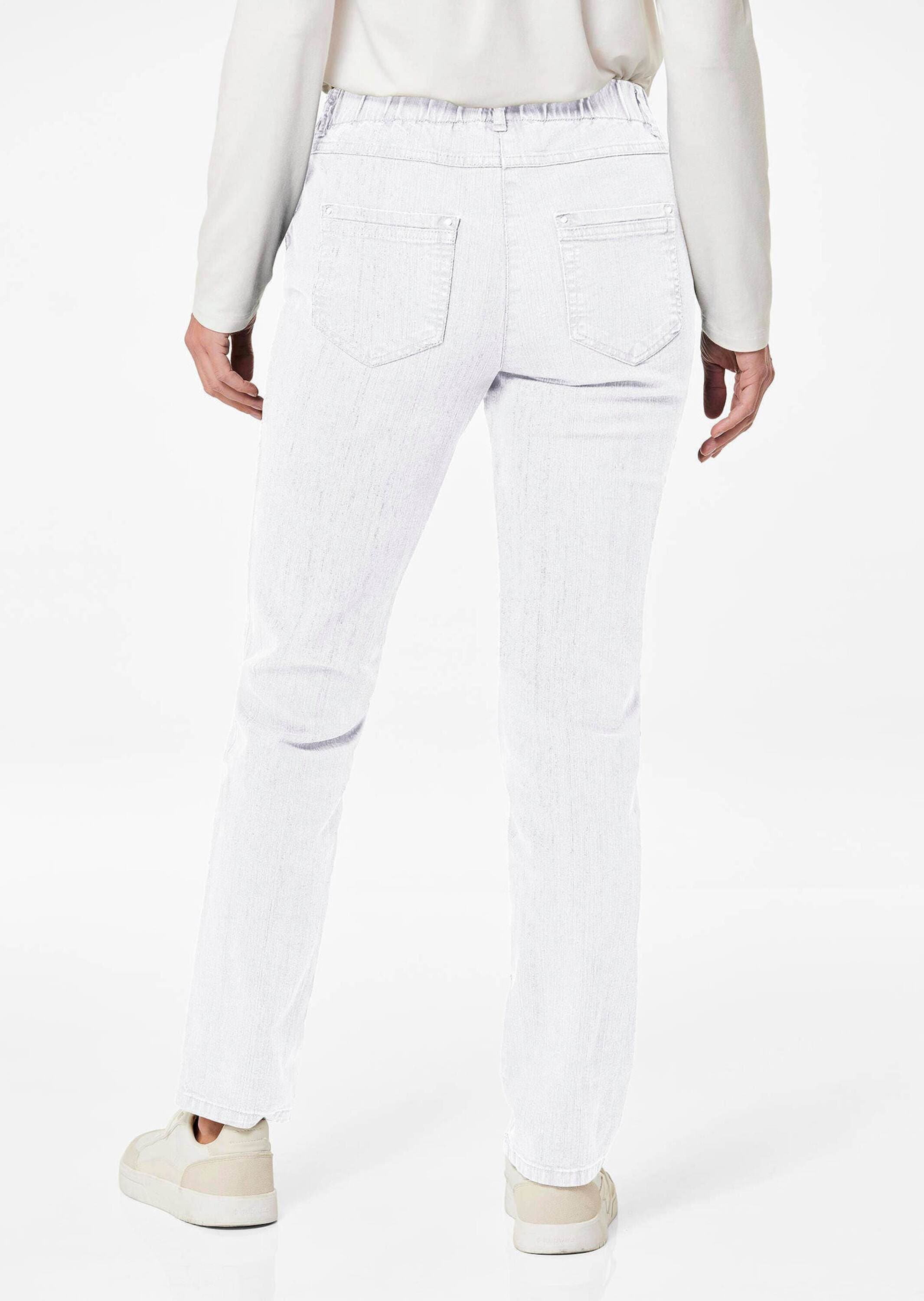 GOLDNER Regular-fit-Jeans »Jeansschlupfhose LOUISA Klassische Jeansschlupfhose LOUISA«