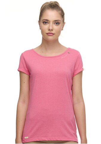 Ragwear T-Shirt »MINT«, mit Logoschriftzug und Zierknopf-Applikation kaufen