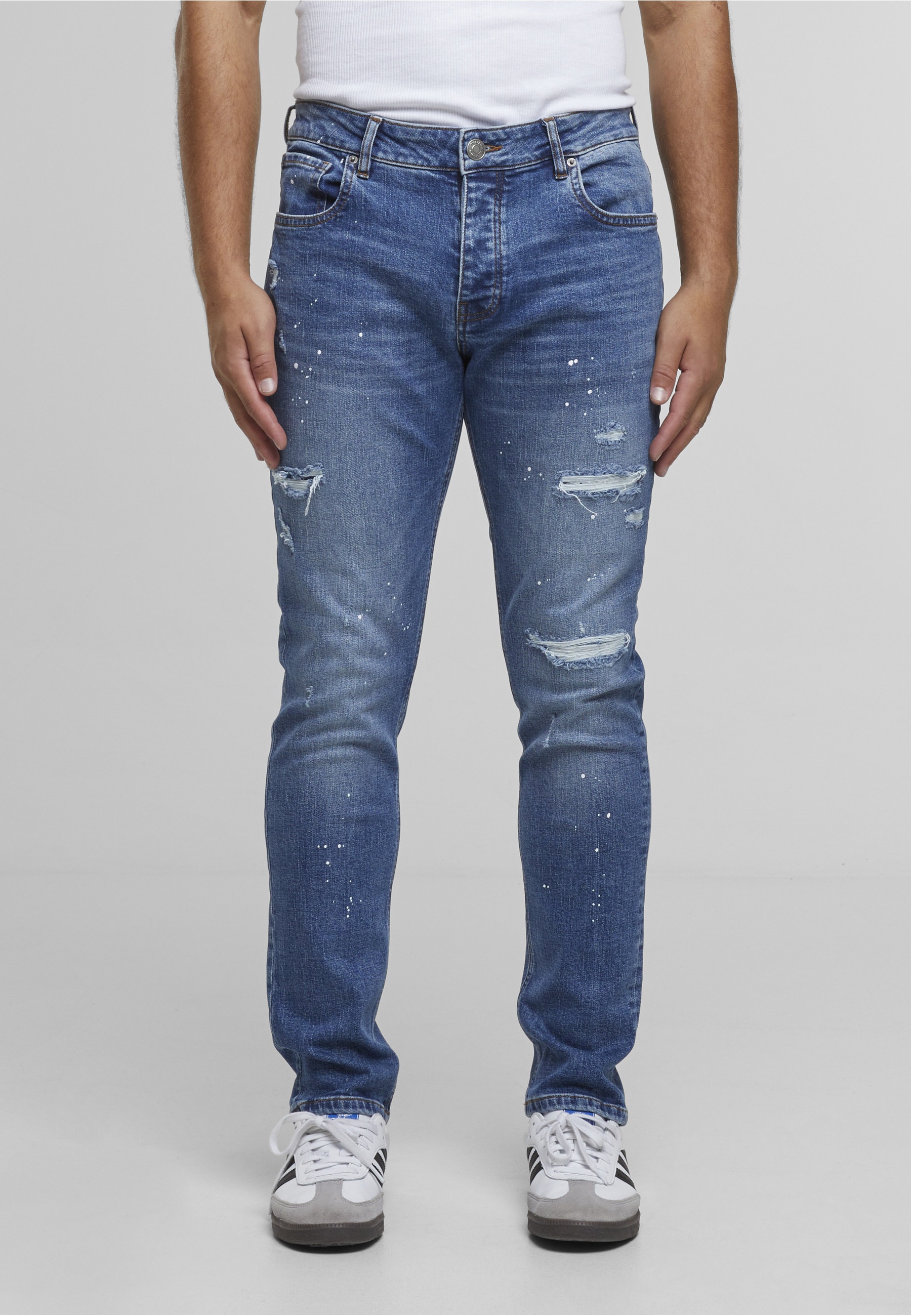 2Y Premium Bequeme Jeans »2Y Premium 2Y MATEO DESTROYED SLIM FIT JEANS«